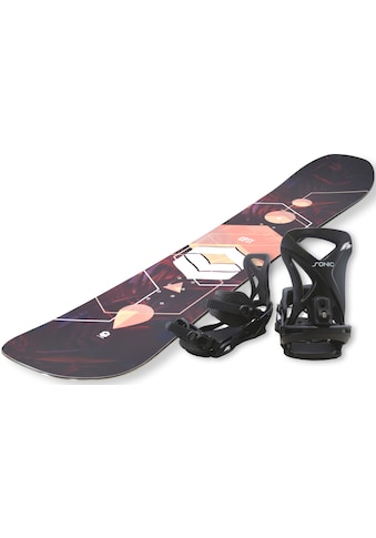 Snowboard »FTWO Gipsy woman peach«, (Set, 2er-Pack)