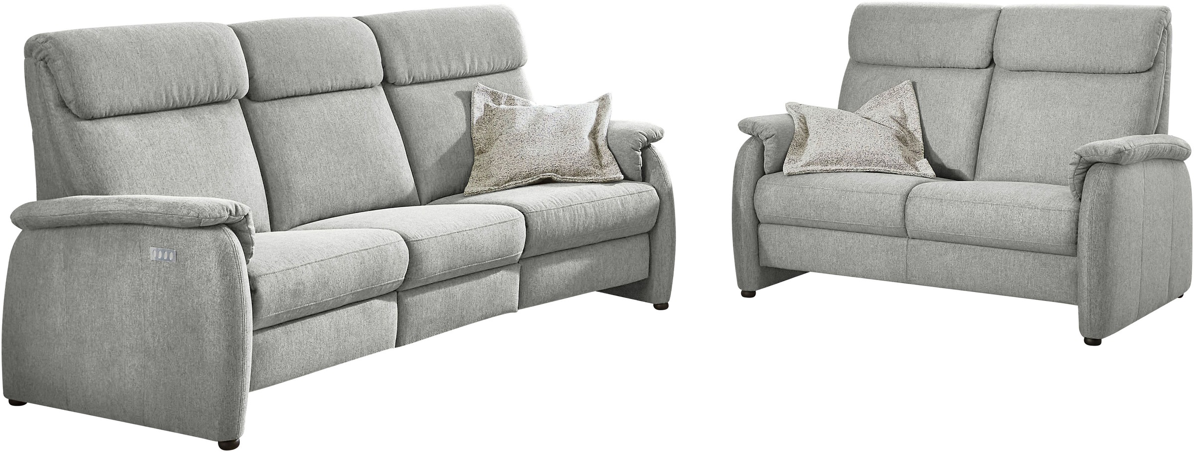 Home affaire Polstergarnitur »Turin, 2,5- & 3-Sitzer mit elektrischer Relax günstig online kaufen