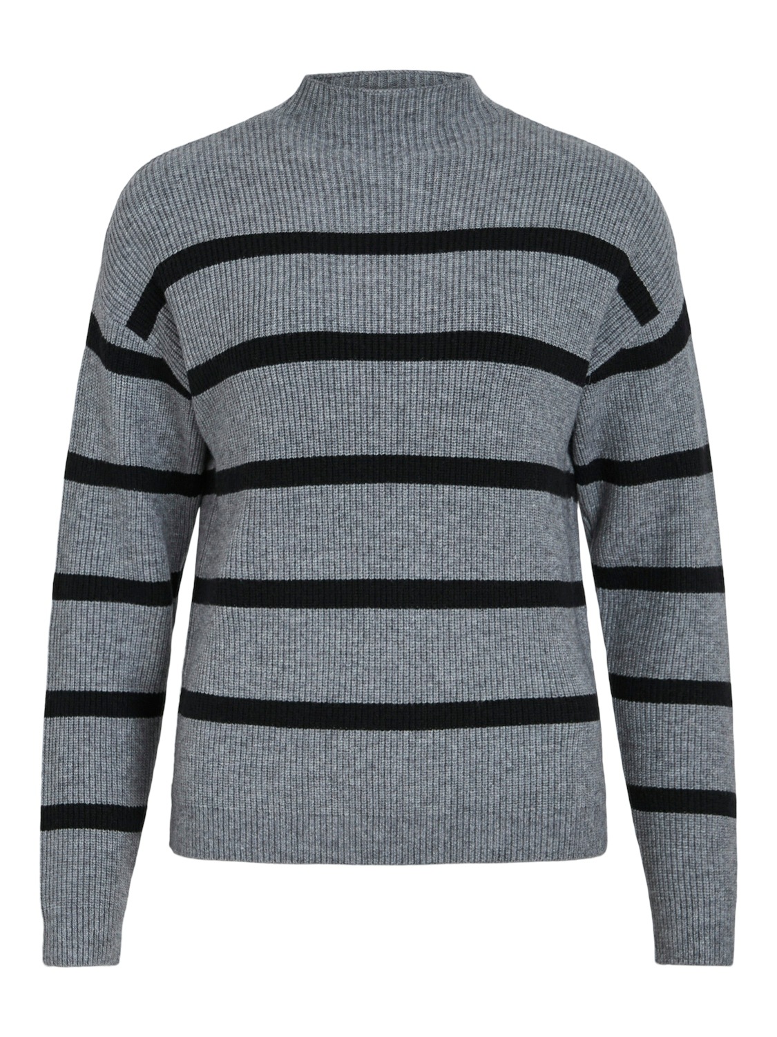 Vila Stehkragenpullover »VIRIL MOCKNECK L/S KNIT RIB TOP 2- NOOS«
