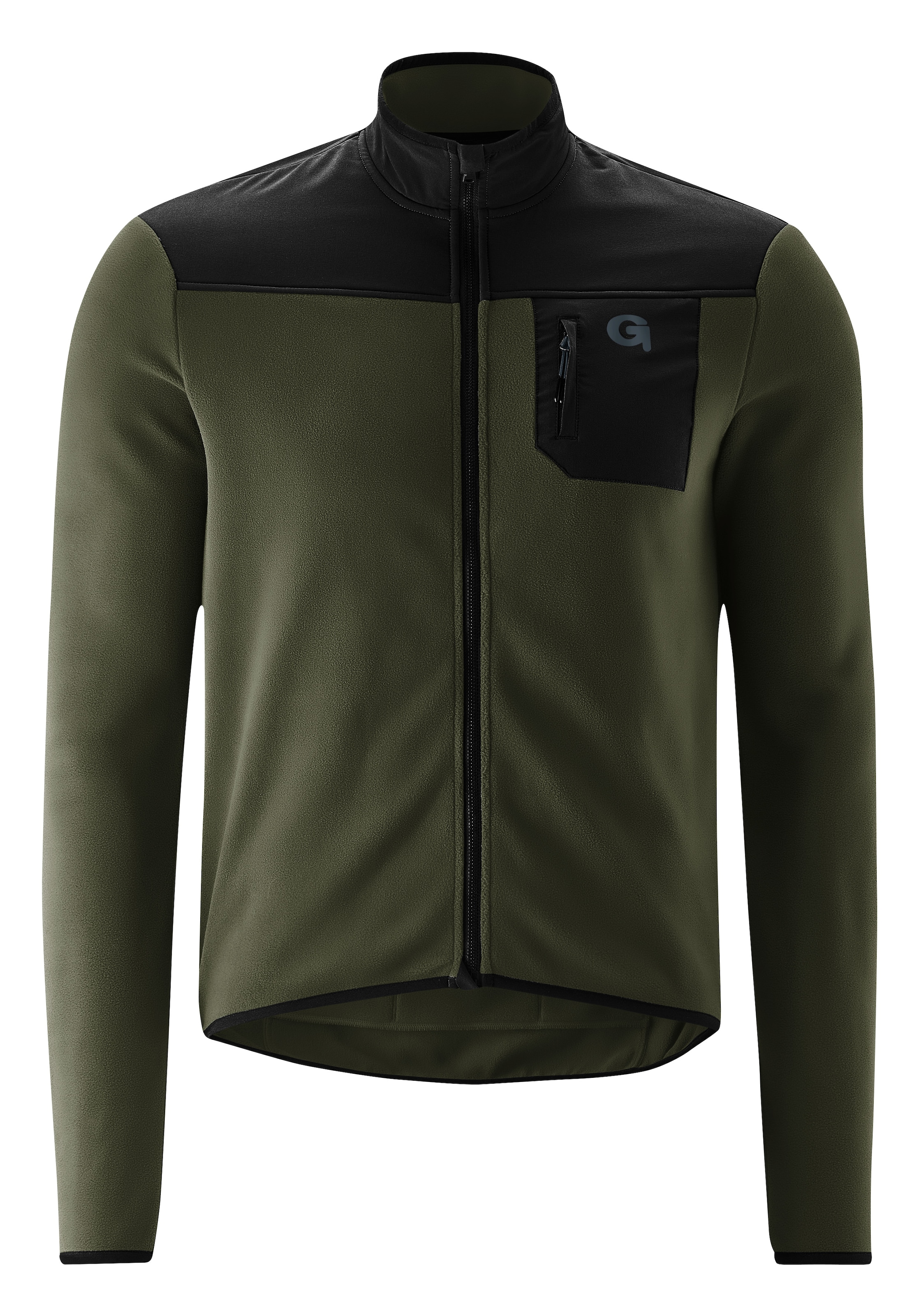 Gonso Radtrikot »Adventure Jersey Fleece M«, Herren Fahrradtrikot langarm, weiches...