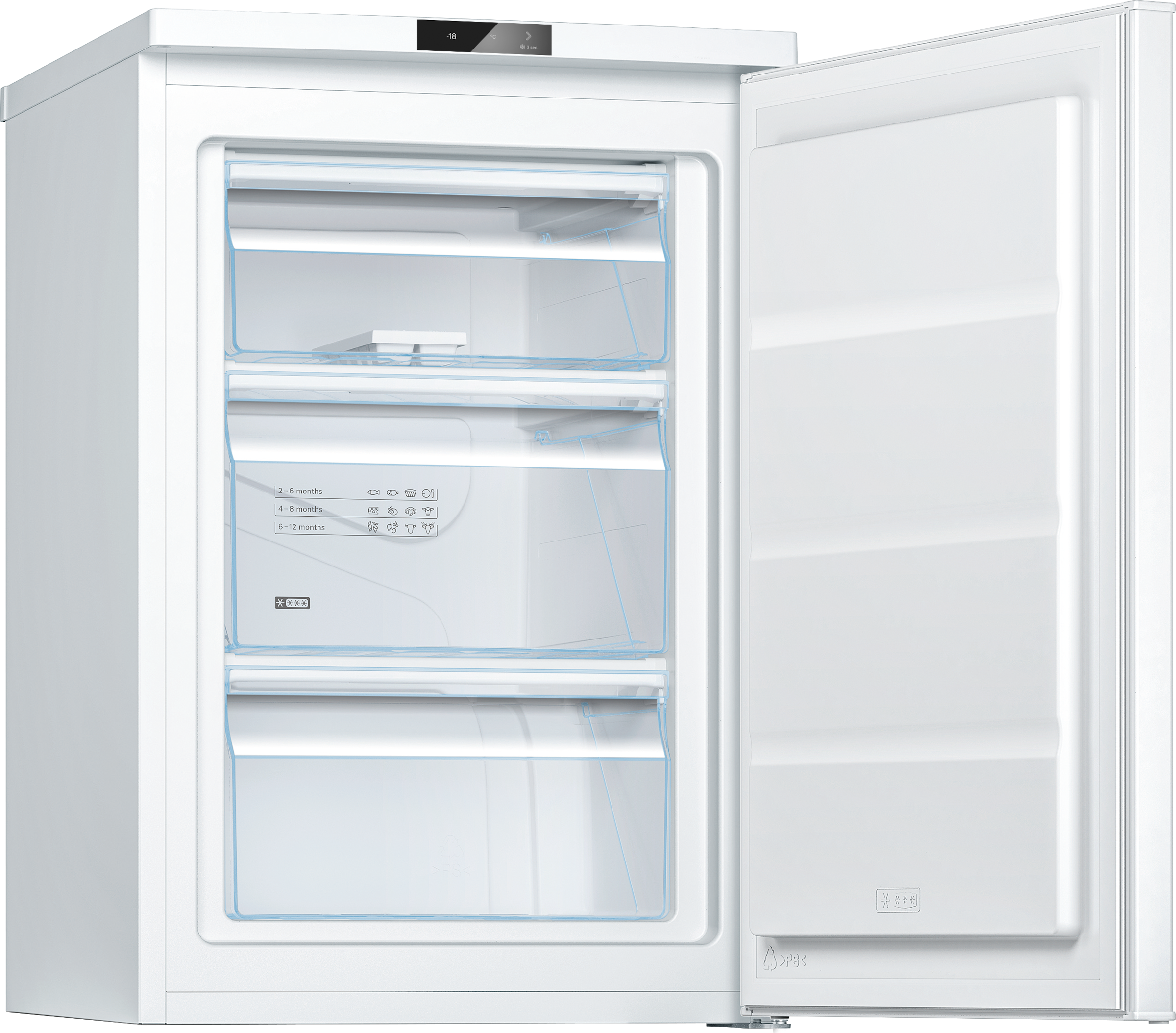 BOSCH Gefrierschrank Serie 2 »GTV15NWEB«, 85 cm hoch, 56 cm breit