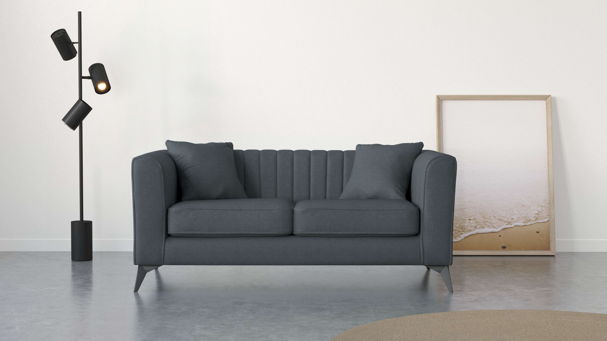 Places of Style 2-Sitzer »MATTHEW elegantes Designsofa, Maße B/T/H: 170/86/ günstig online kaufen