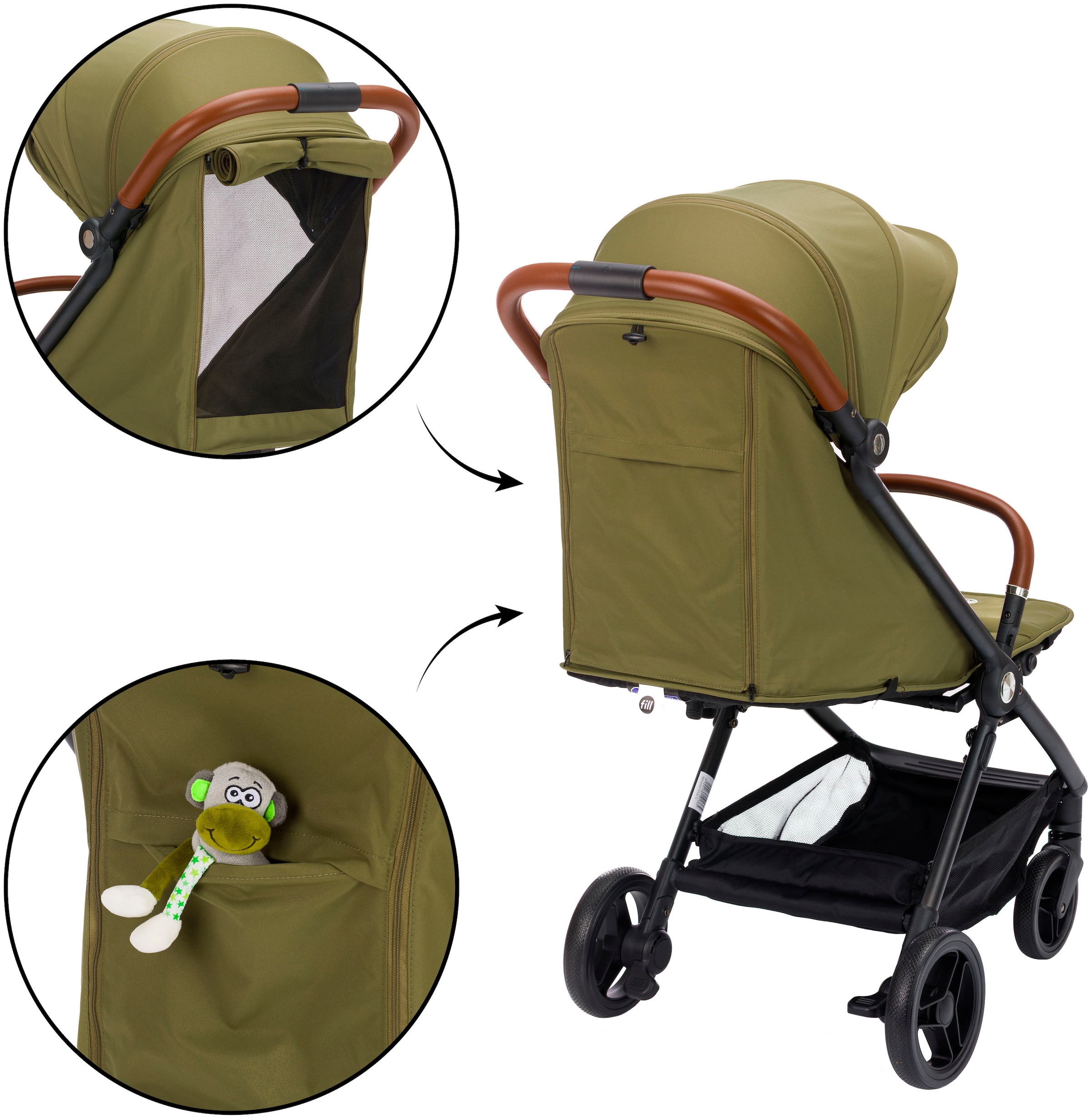 Fillikid Kinder-Buggy »Sportster« 22 kg Gewicht 6,8 kg