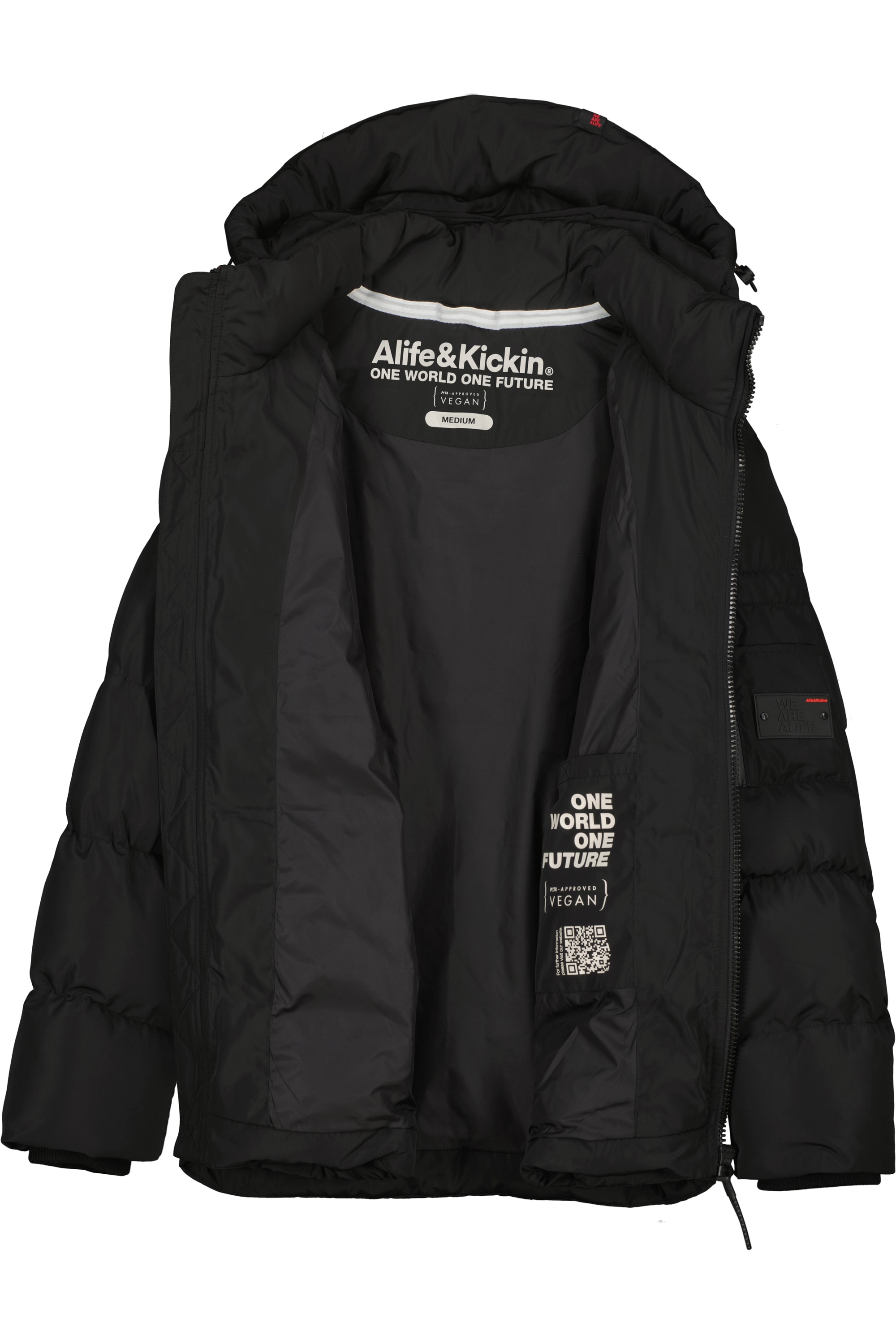 Alife & Kickin Winterjacke »Herren JamesAK A«, mit Kapuze