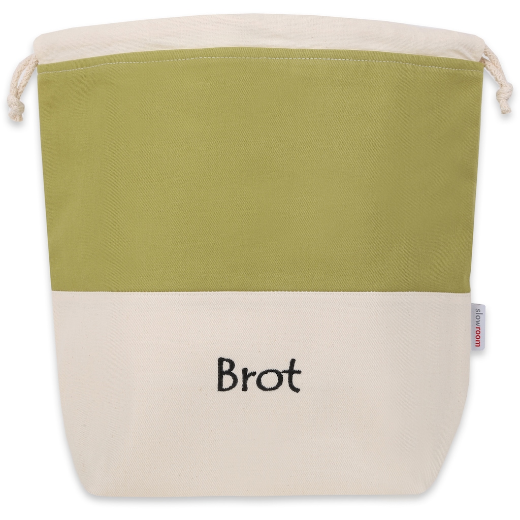 slowroom Brottasche »3 in 1 Brottasche Olive«, (1 tlg.)