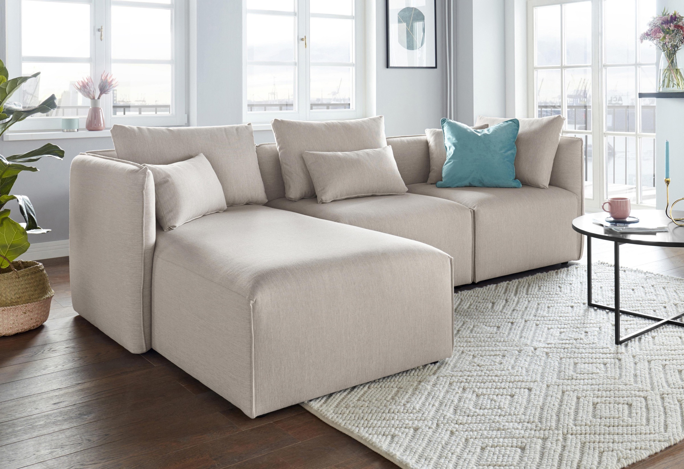 andas Ecksofa "Nöre L-Form" 3 Teile, in vielen Bezugsqualitäten und Farben. günstig online kaufen