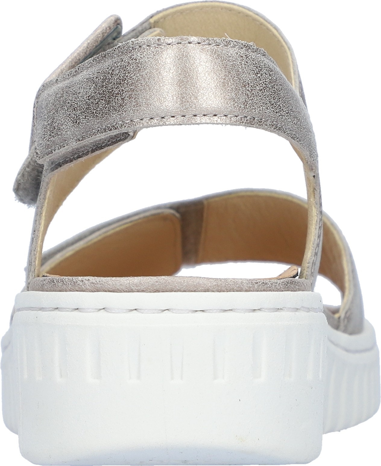Waldläufer Plateausandale »H-WILLOW«  Sommerschuh, Klettschuh, Bequemschuh mit Korkfußbett, H-Weite