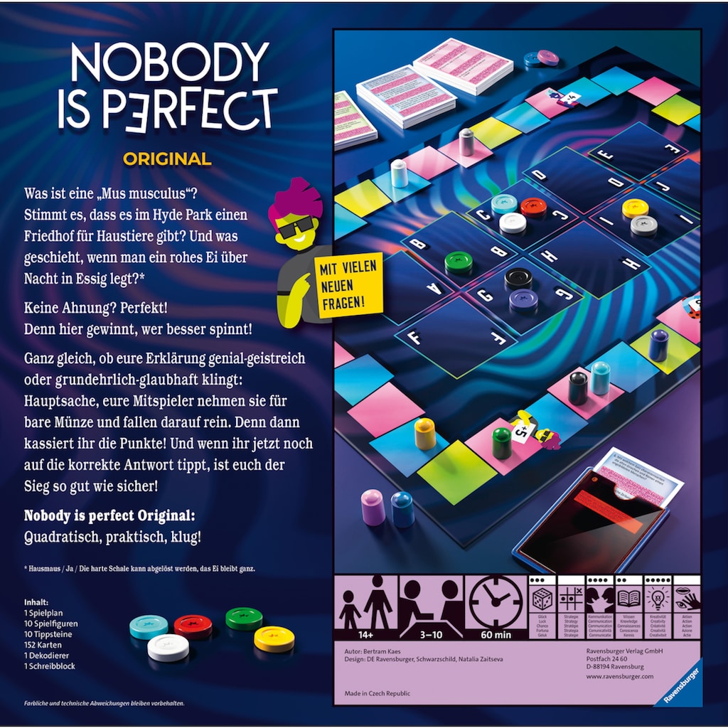 Ravensburger Spiel »Nobody is Perfect, Original«