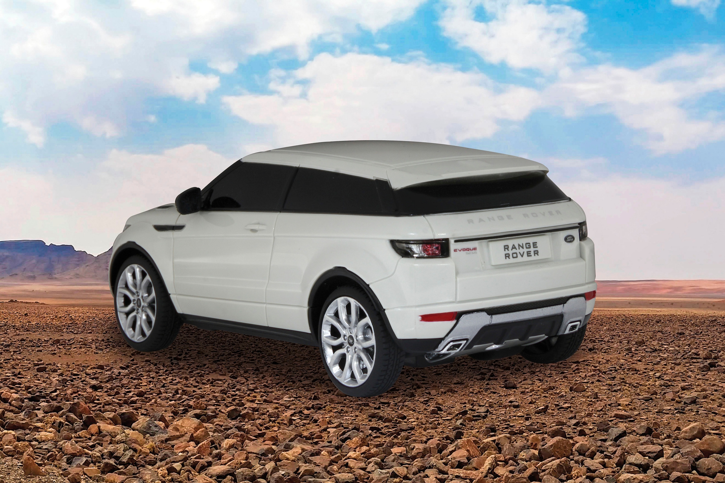 Jamara RC-Auto »Deluxe Cars, Range Rover Evoque, 1:24, weiss, 2,4GHz«