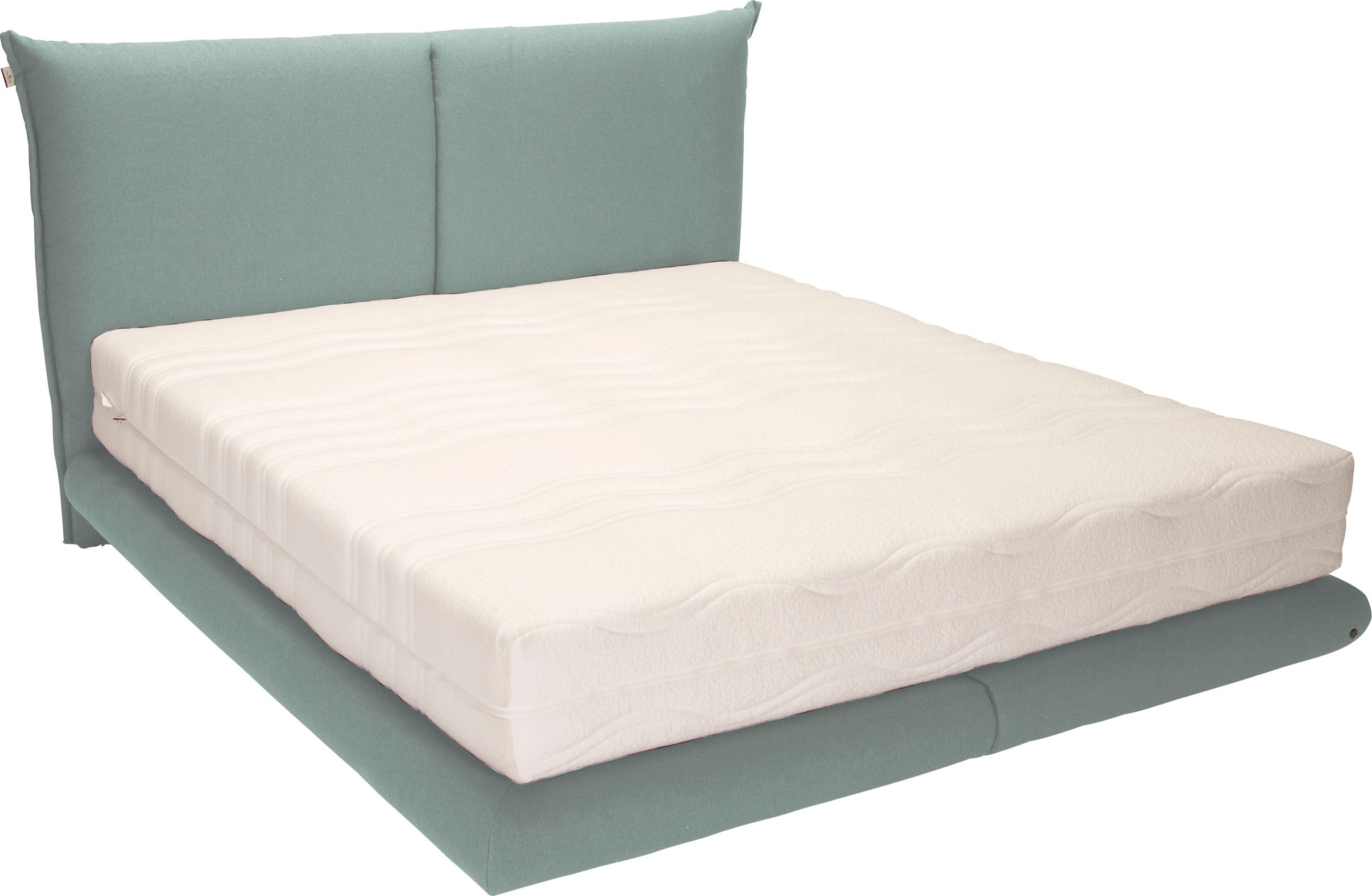 4. Bild von TOM TAILOR HOME Boxspringbett »SOHO PILLOW BOX«, in Schwebeoptik, Kopfteil in Kissenform, Höhe 120 cm