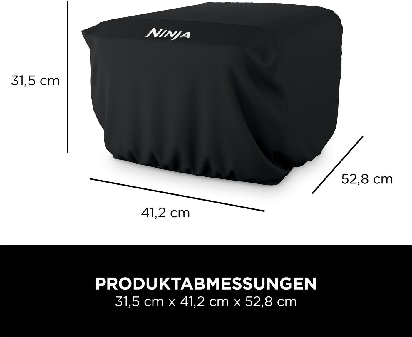 NINJA Grillabdeckhaube »XSKMOCVREUUK«, für Ninja Artisan Outdoor Pizzaofen MO201EU