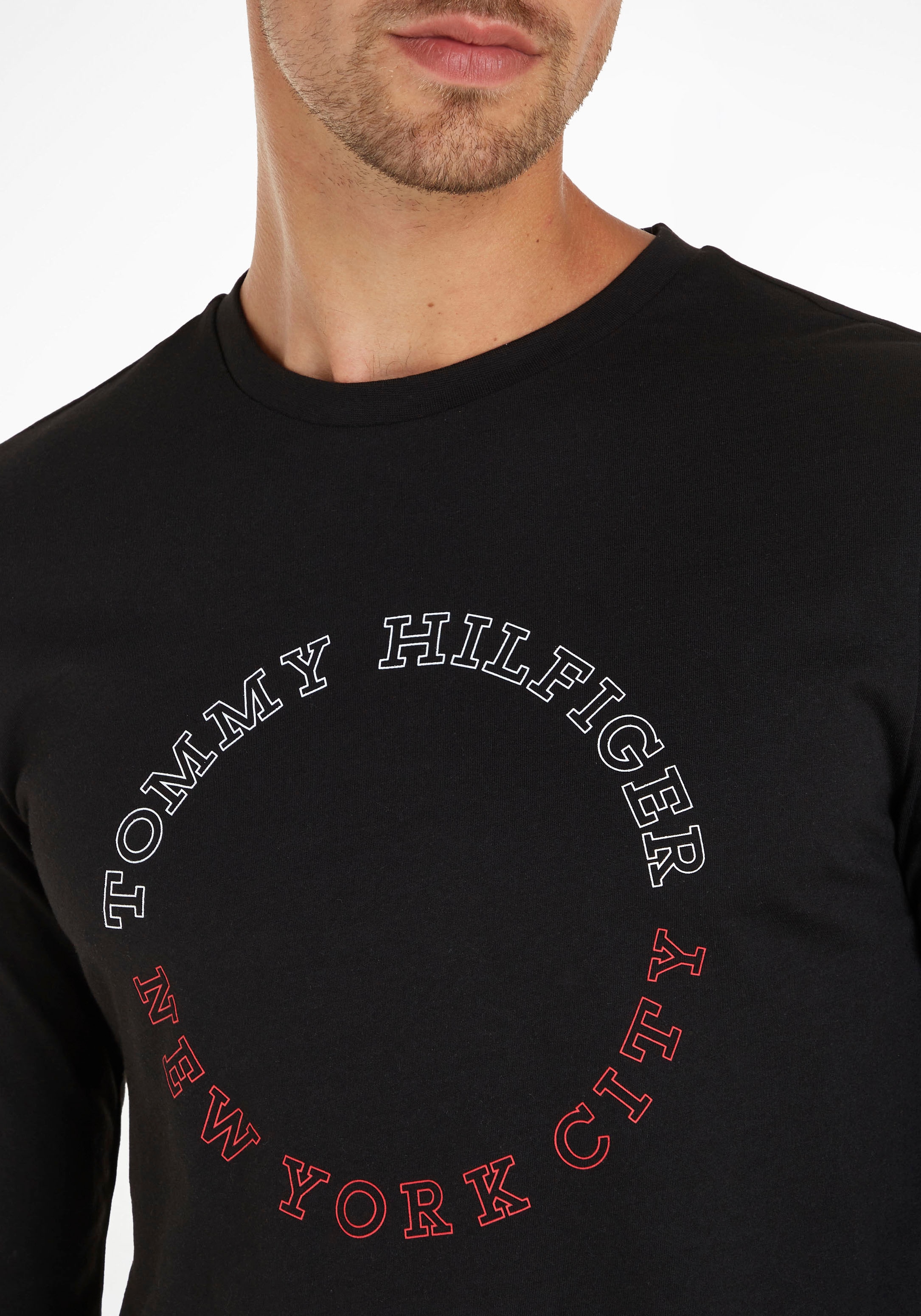 Tommy Hilfiger Langarmshirt »MONOTYPE online TEE« ROUNDLE LS kaufen