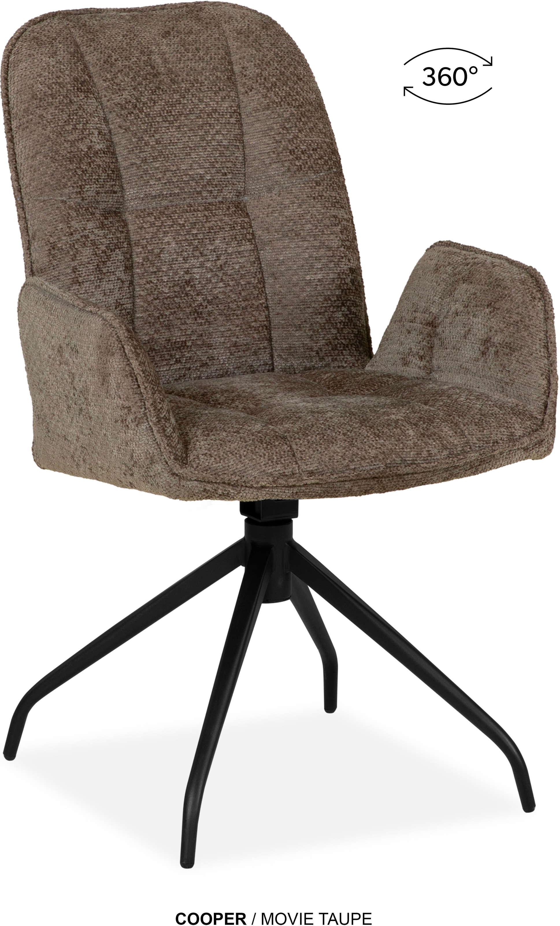 OMG Design Esszimmerstuhl »Cooper« (Set) 2 Stk.Drehstuhl mit auto-return, A günstig online kaufen