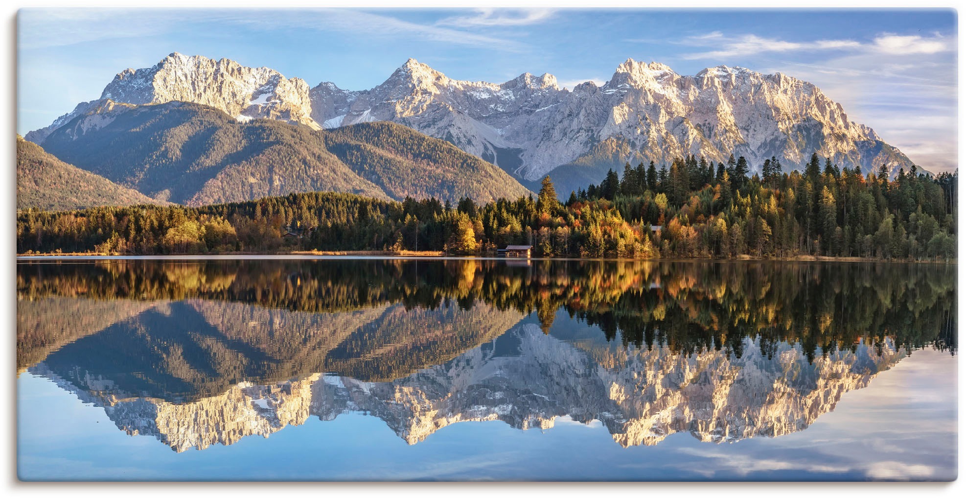 Artland Wandbild »Karwendelblick am Barmsee« Berge & Alpenbilder 1 Stk. tlg günstig online kaufen