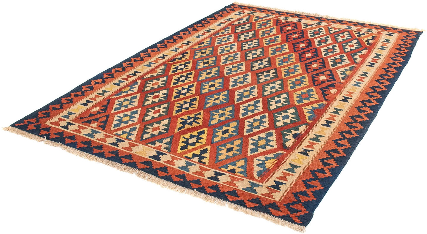 morgenland Wollteppich »Kelim - Oriental - 217 x 160 cm - mehrfarbig«, rech günstig online kaufen