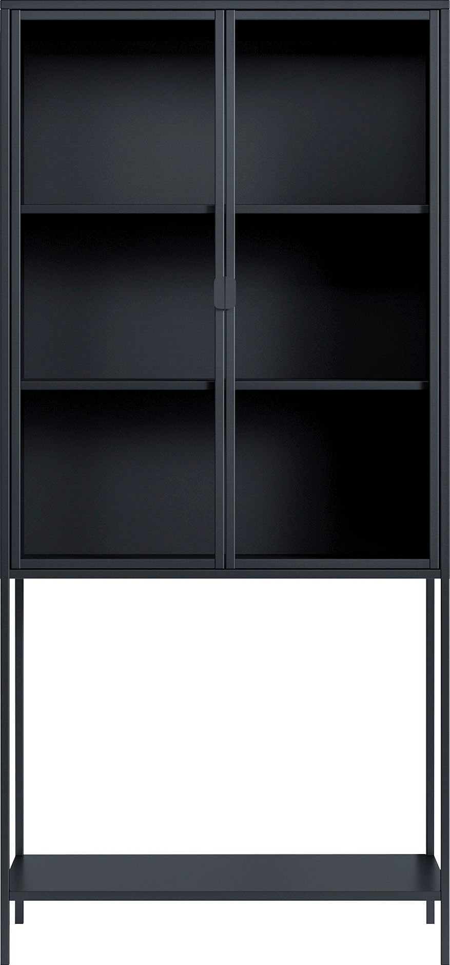Homexperts Vitrine »Classic«, designorientiertes Highboard mit Glastüren