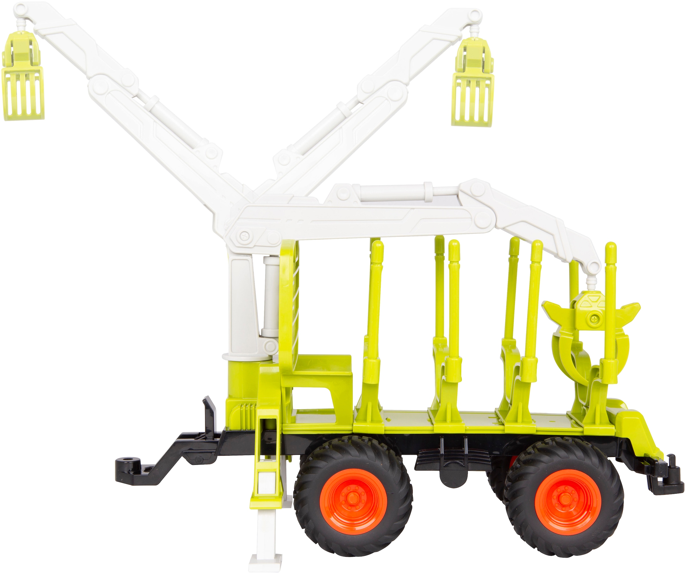 Jamara Spielzeug-Forstmaschine »Holzrückewagen mit Kranarm 1:24S«