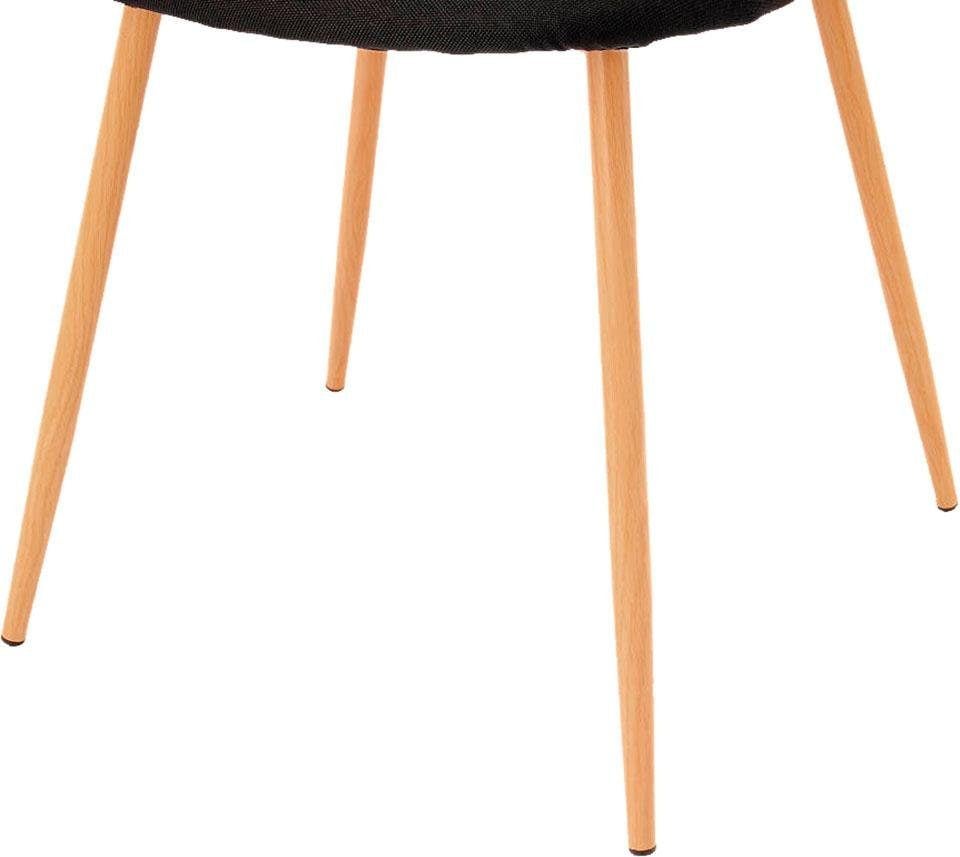 Kayoom Stuhl »Celina 210 2er-Set, Polsterstuhl, Sitzfläche aus Schaumstoff«, (Set), 2 St., bequem, zeitlos, Hingucker in jedem Wohnbereich