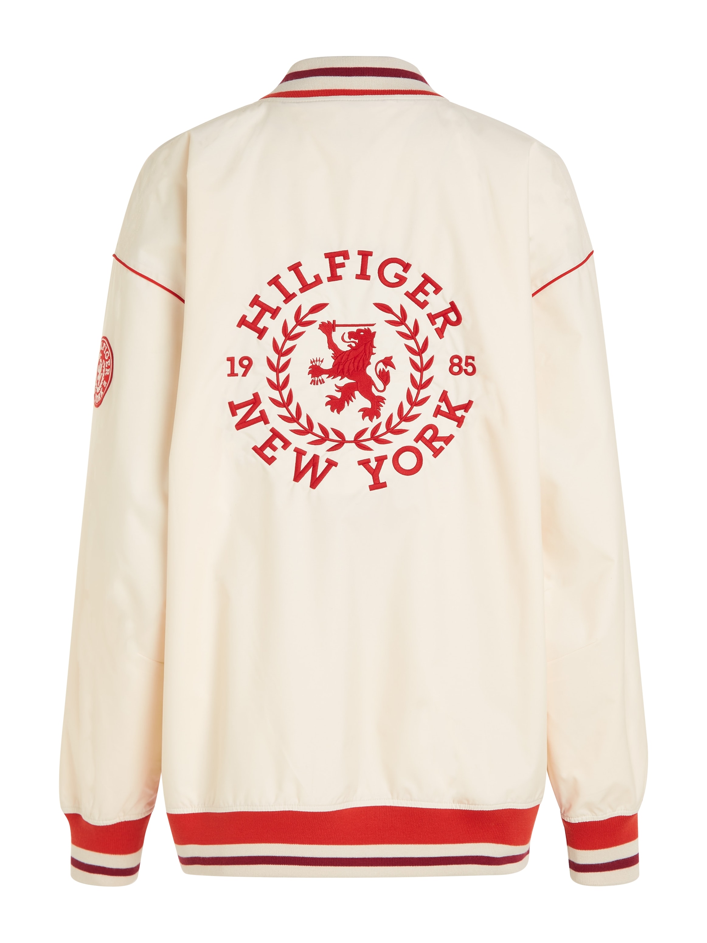 Tommy Hilfiger Outdoorjacke »OVERSIZED BASEBALL JACKET«, mit Logopatch