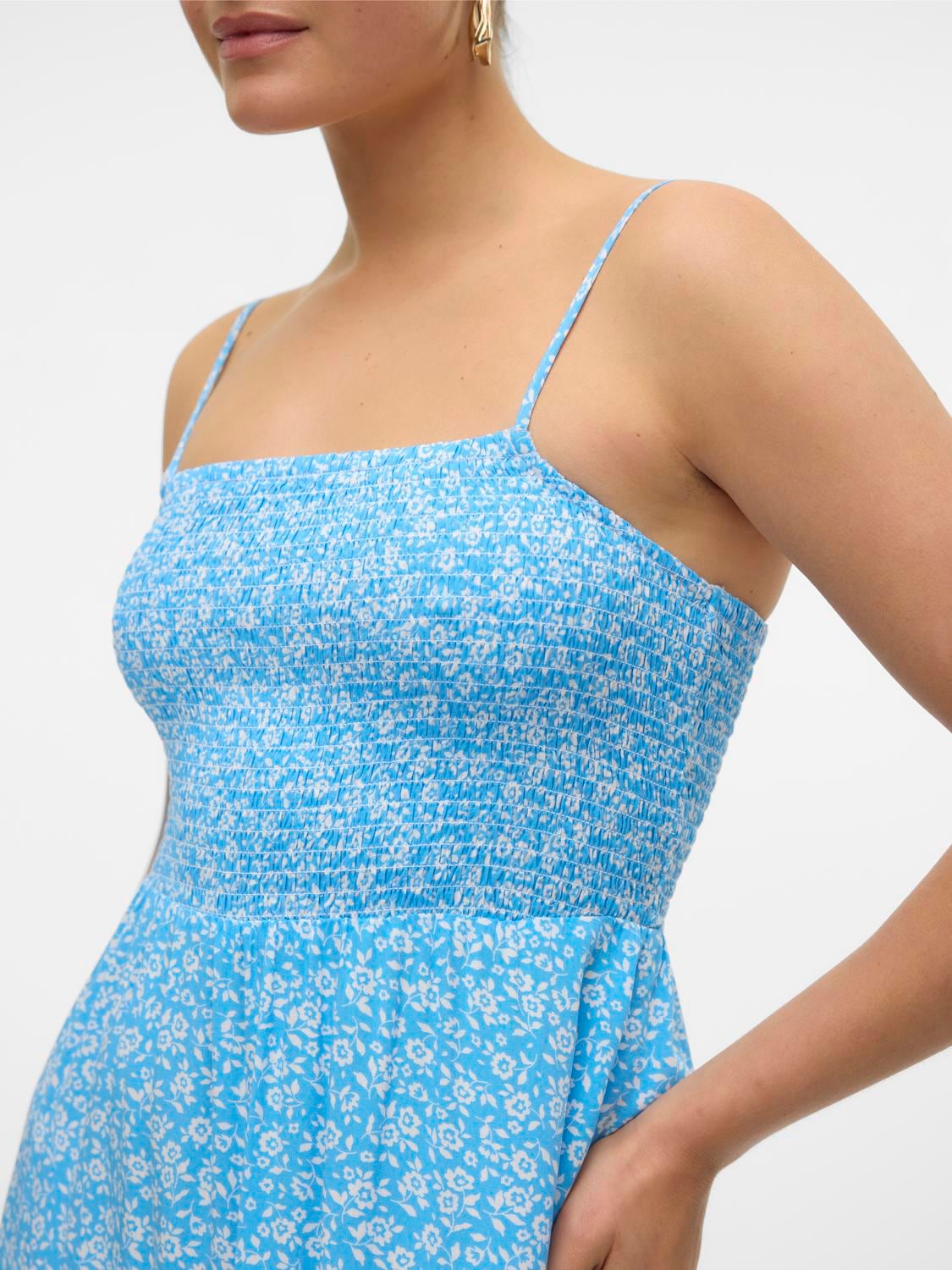 Vero Moda Maxikleid »VMEASY JOY SINGLET SMOCK DRESS WVN GA«