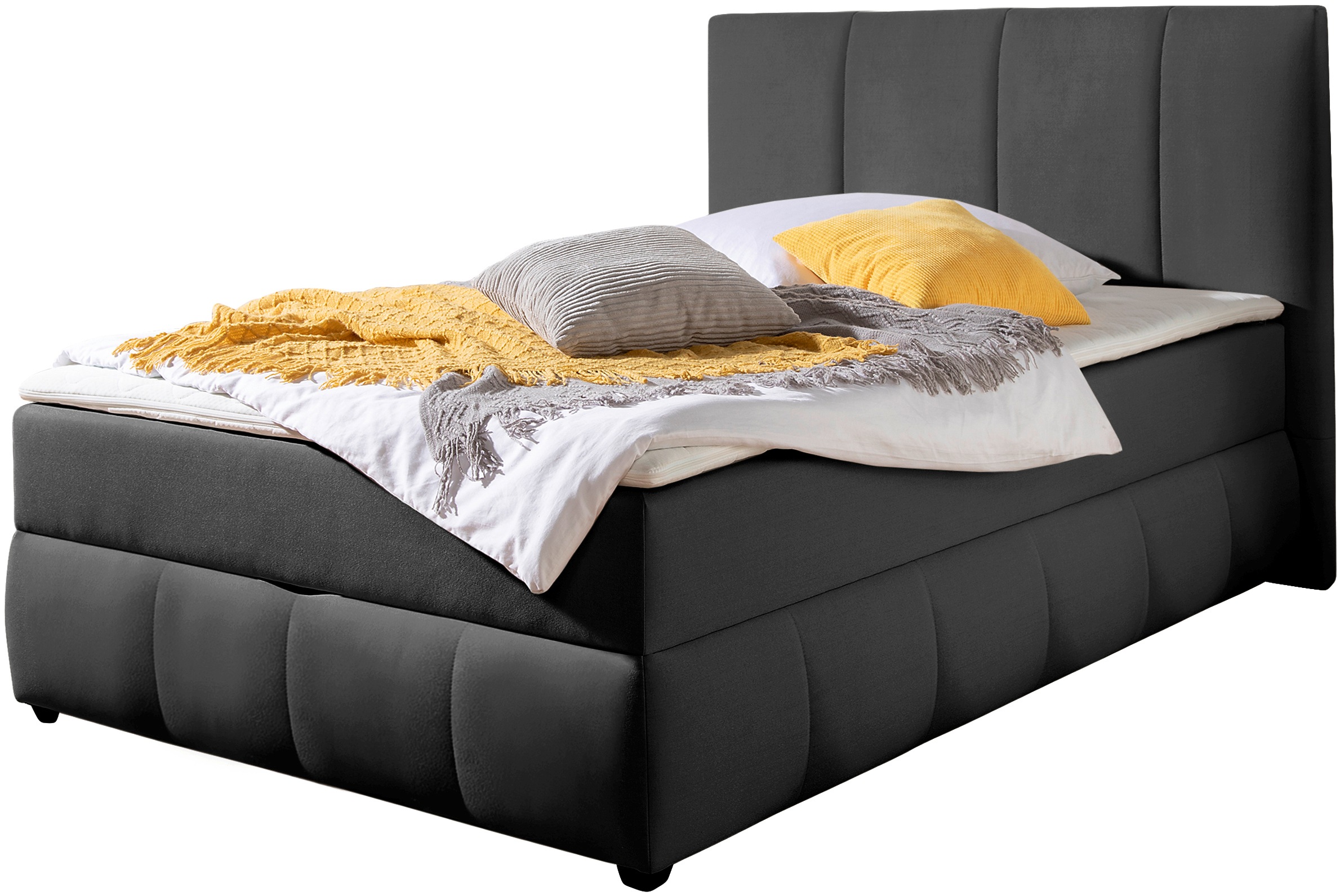 INOSIGN Boxbett »Hartley«, Inkl. Bettkasten & Topper, wählbar in H2, H3 o. H4