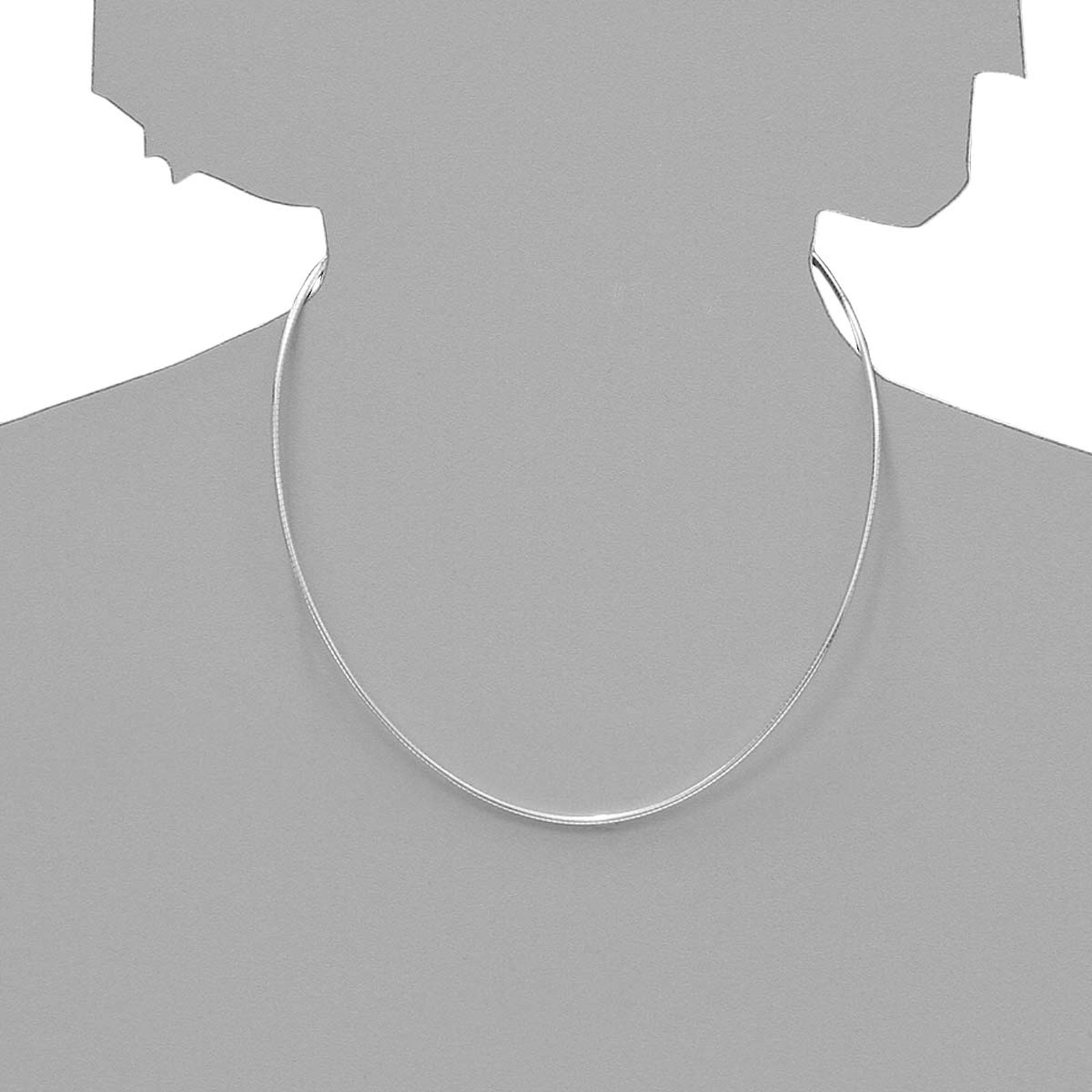 OSTSEE-SCHMUCK Halsreif »Ostsee-Schmuck Halsreif Omega 1,9 mm Halsreif Omega 1,9 mm«, (1 tlg.)