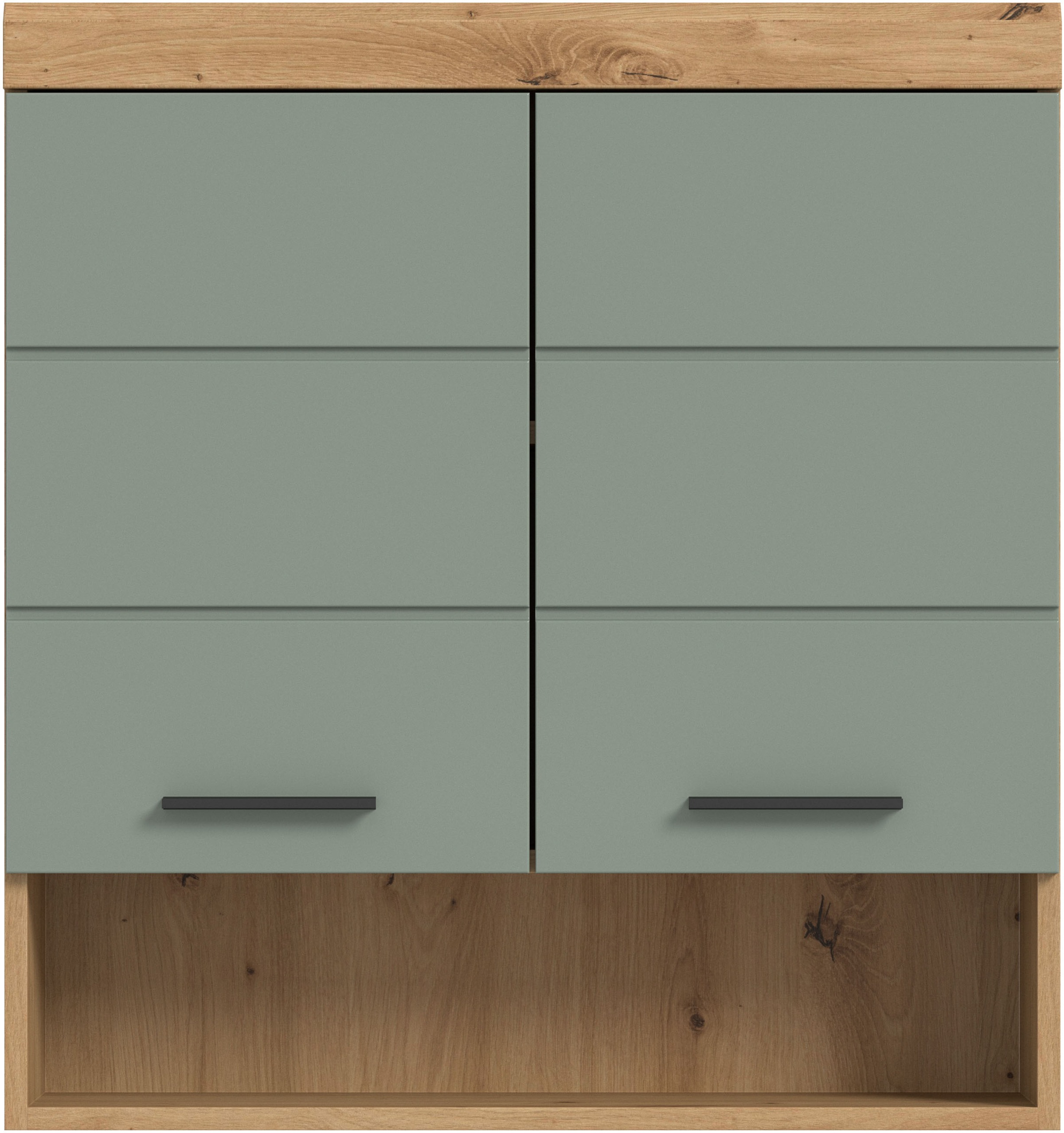 INOSIGN Hängeschrank »Siena, Breite 74cm, 2 Türen, 1 offenes Fächer, MDF-Fr günstig online kaufen