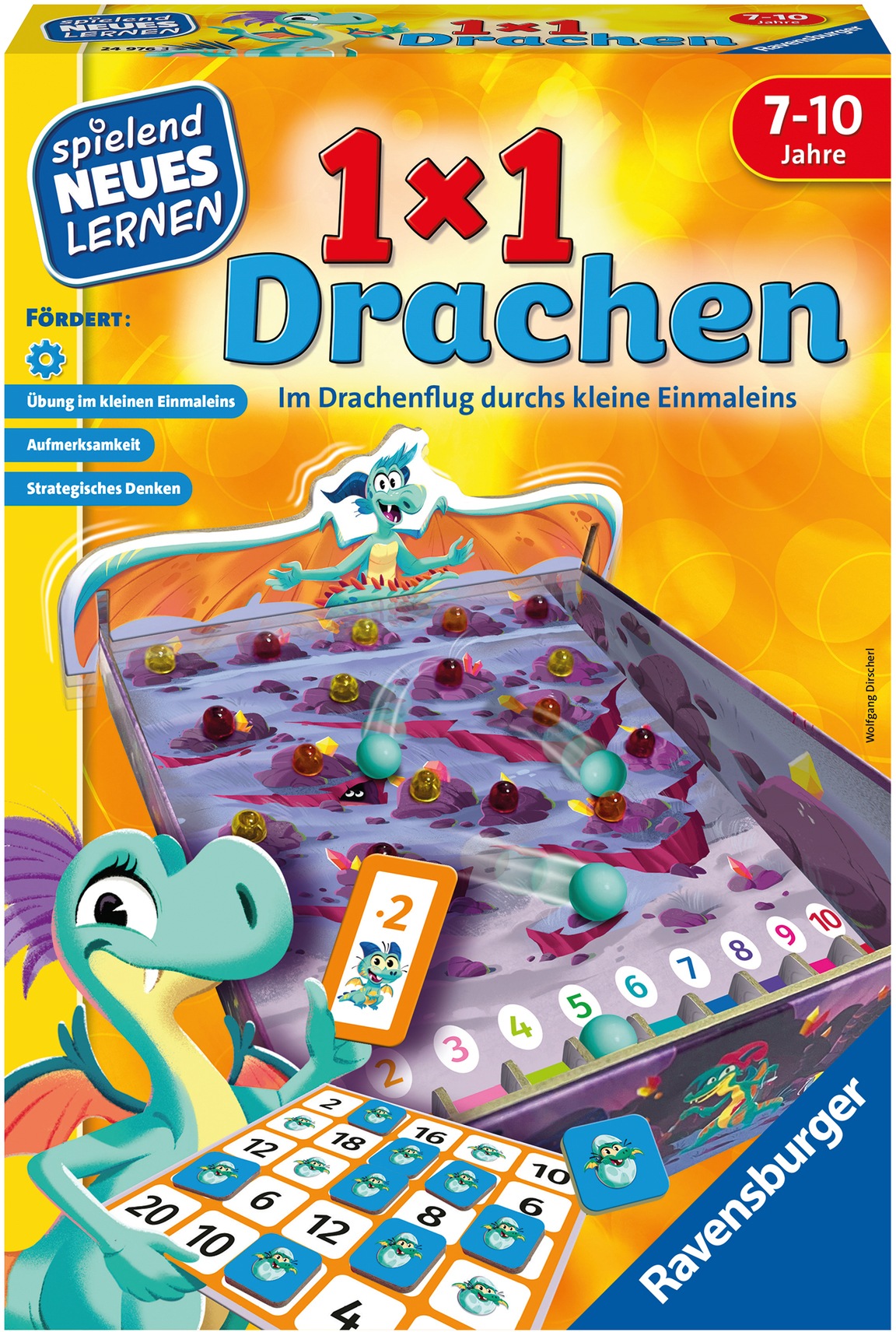 Ravensburger Spiel »1x1 Drachen«, Made in Europe