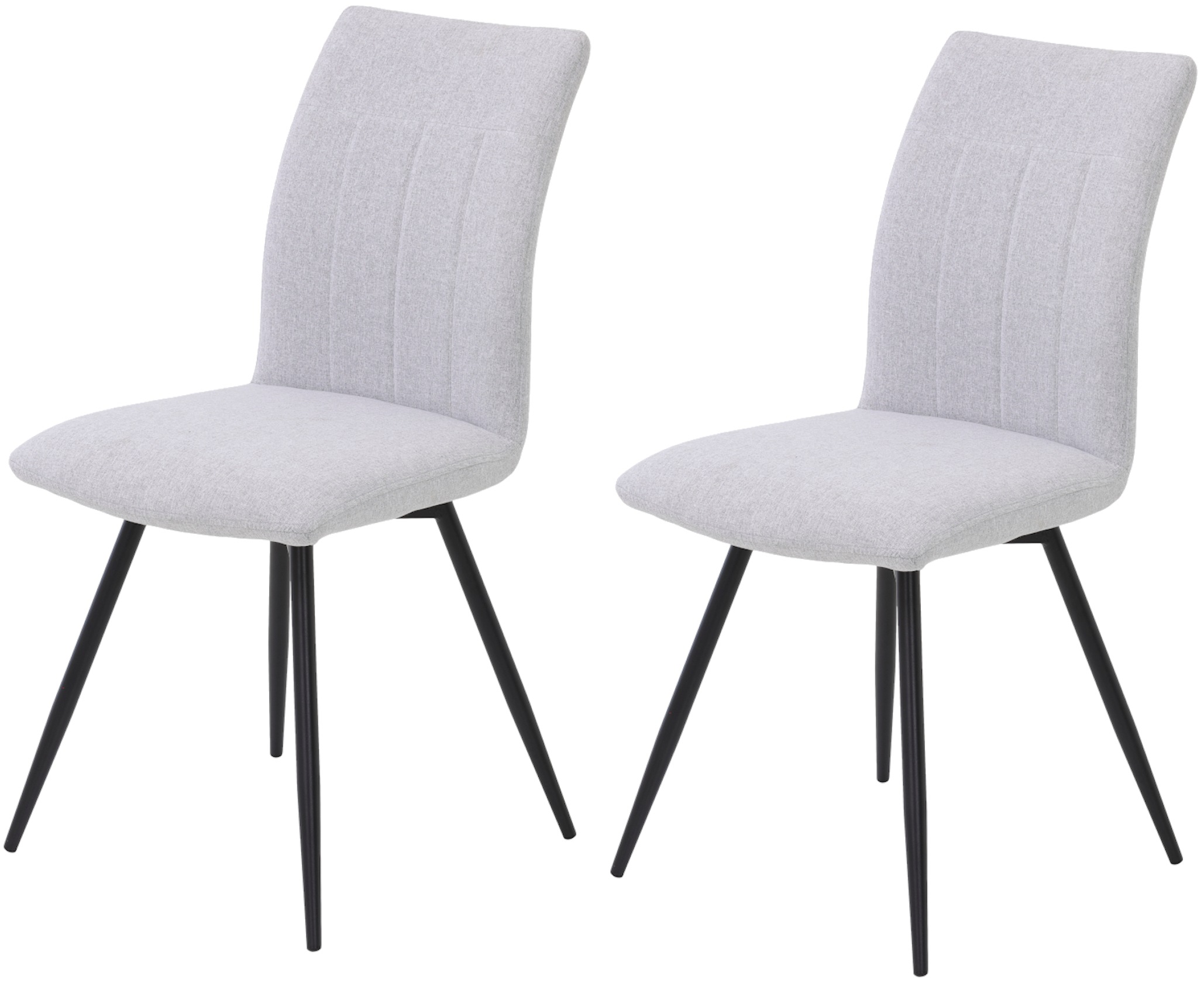 HELA Drehstuhl »Vierfußstuhl RIO«, (Set), 2 St., Webstoff, Esszimmerstuhl, günstig online kaufen