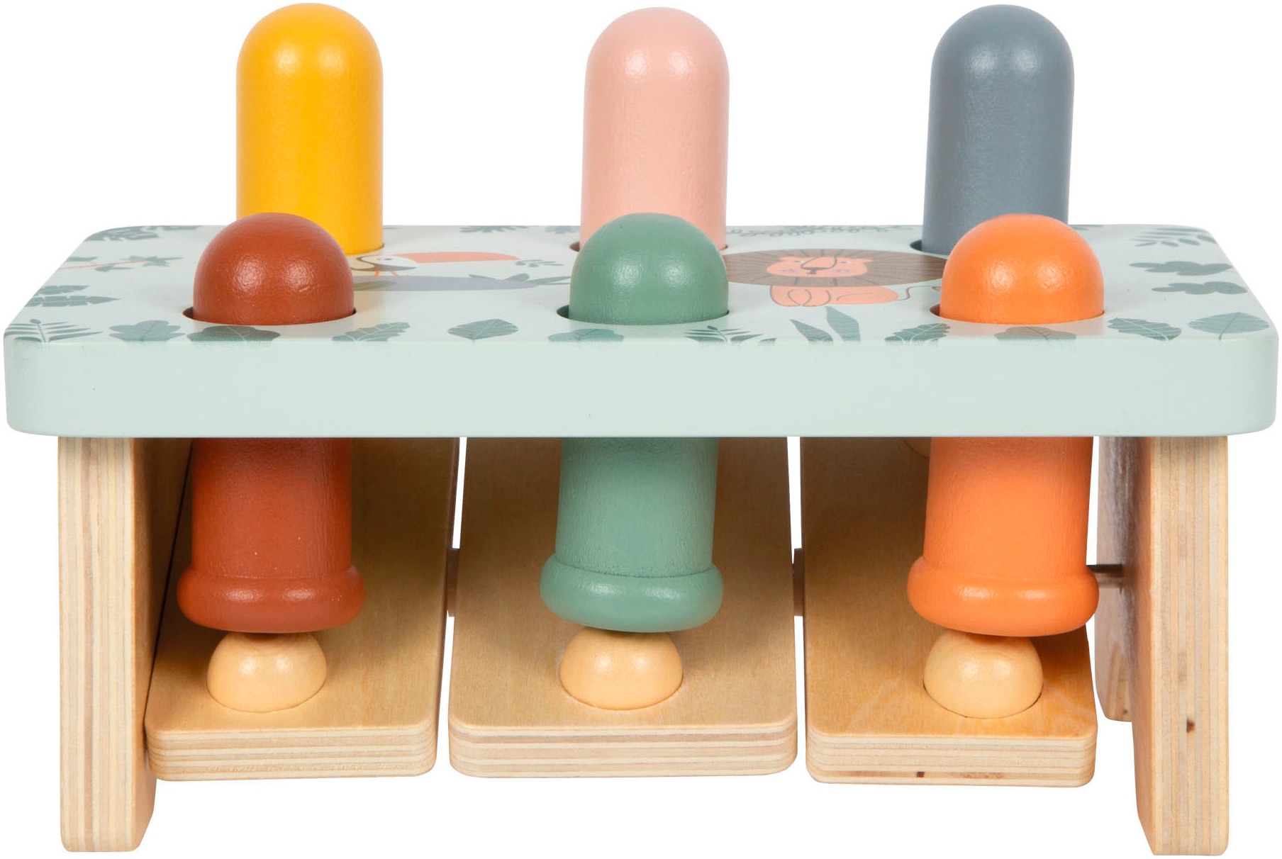 Small Foot Klopfbank »Safari« aus Holz, FSC® - schützt Wald