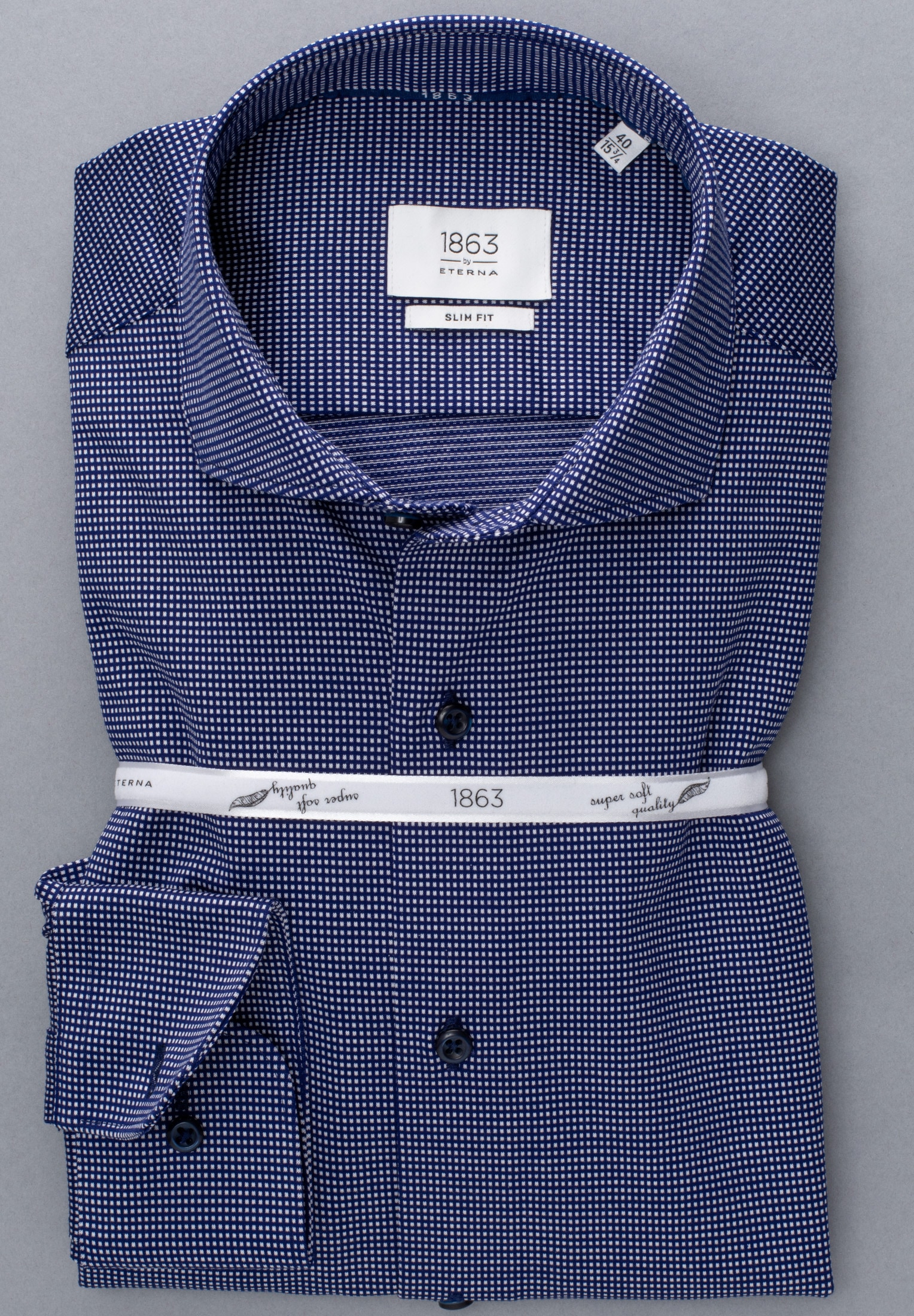 Eterna Langarmhemd »SLIM FIT«