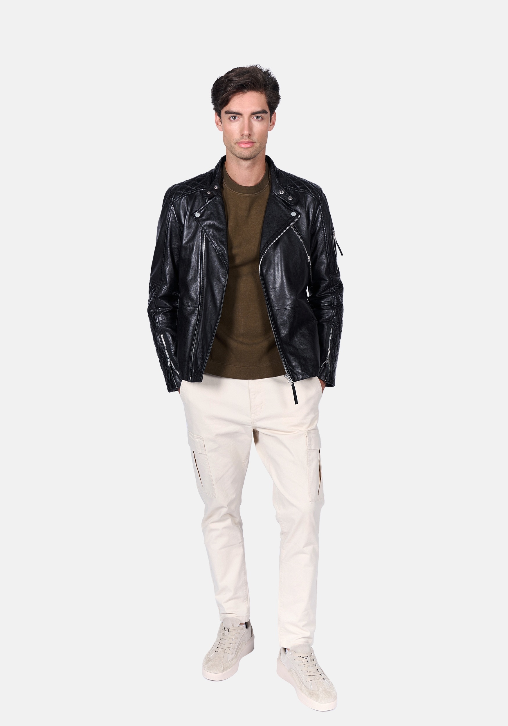 Freaky Nation Lederjacke »Cruiser-FN«