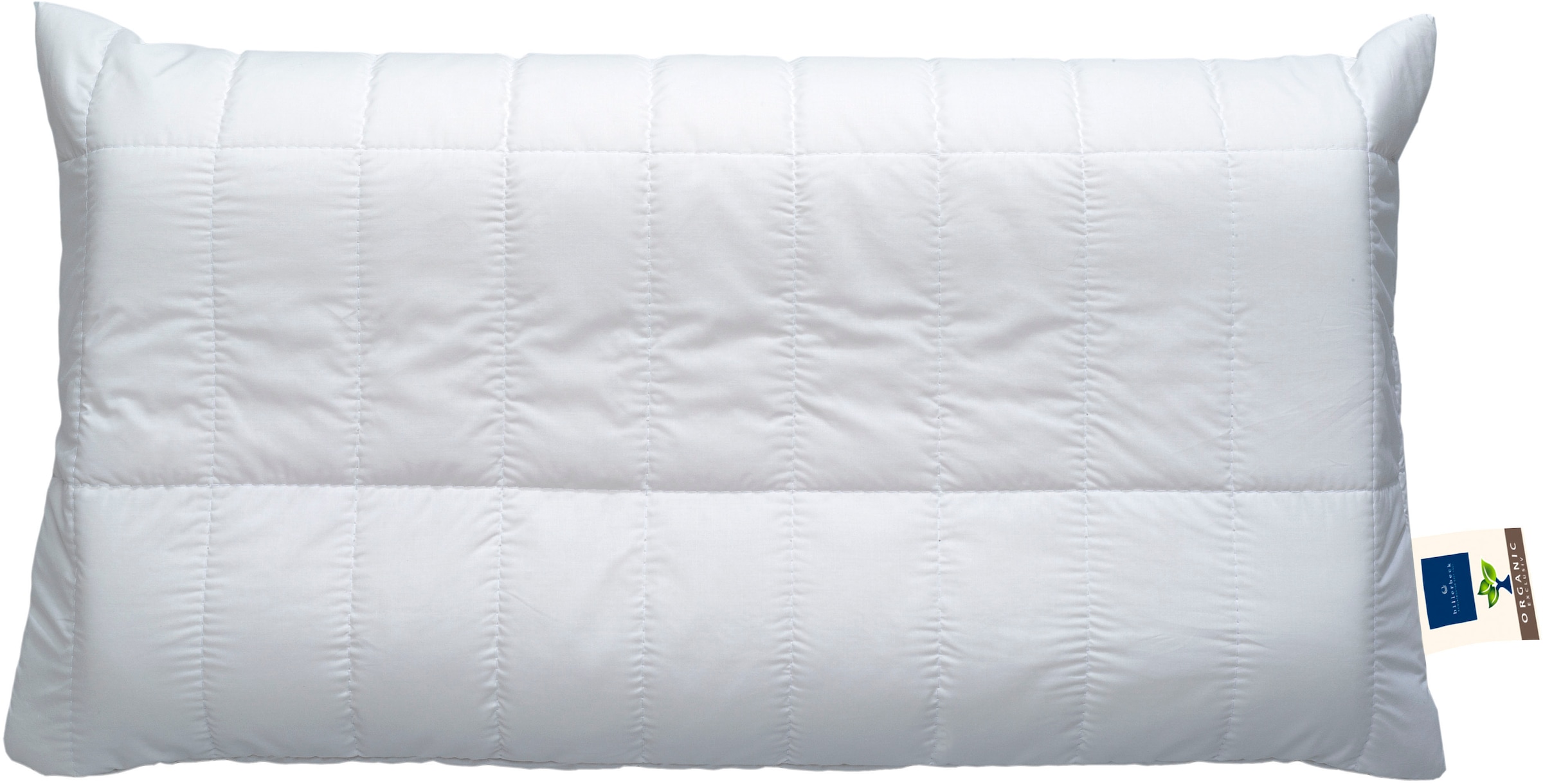 billerbeck Nackenstützkissen »Cosineck nature, Kissen 40x80cm«, Füllung: Naturlatex, Bezug: 100% Bio-Baumwolle, Soft-Batist, versteppt mit 100% Baumwolle, (1 St.), Das GOTS-Zertifiziertes Naturlatex-Nackenstützkissen
