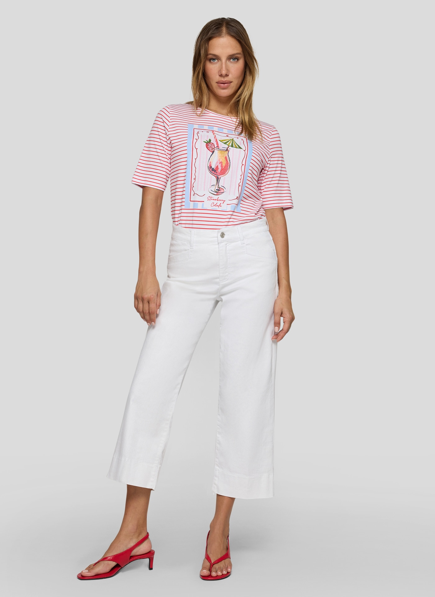 Rabe T-Shirt mit Print