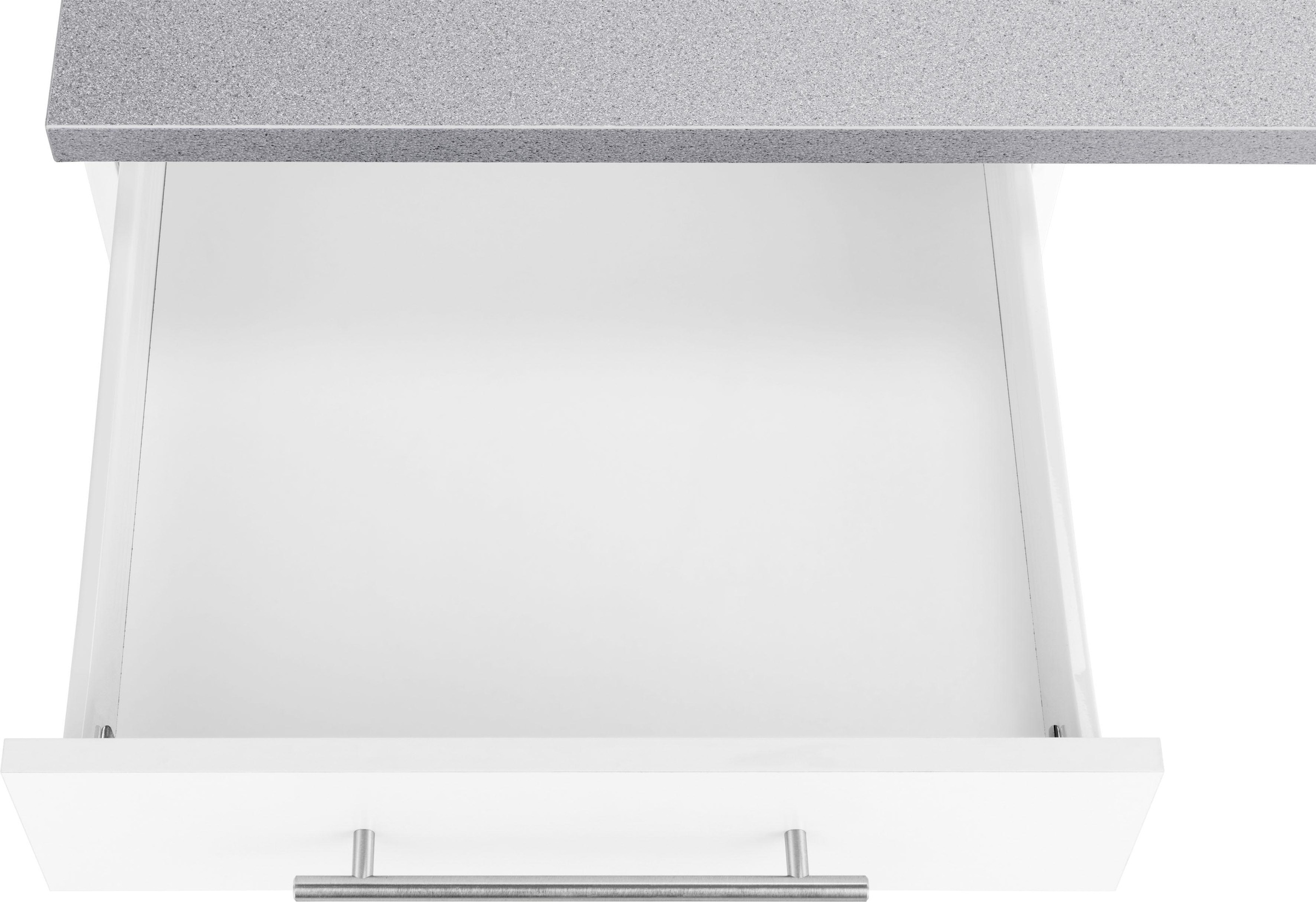 wiho Küchen Küchenzeile »Ela«, Breite 310 cm, Soft-Close-Funktion, höhenverstellbare Füße