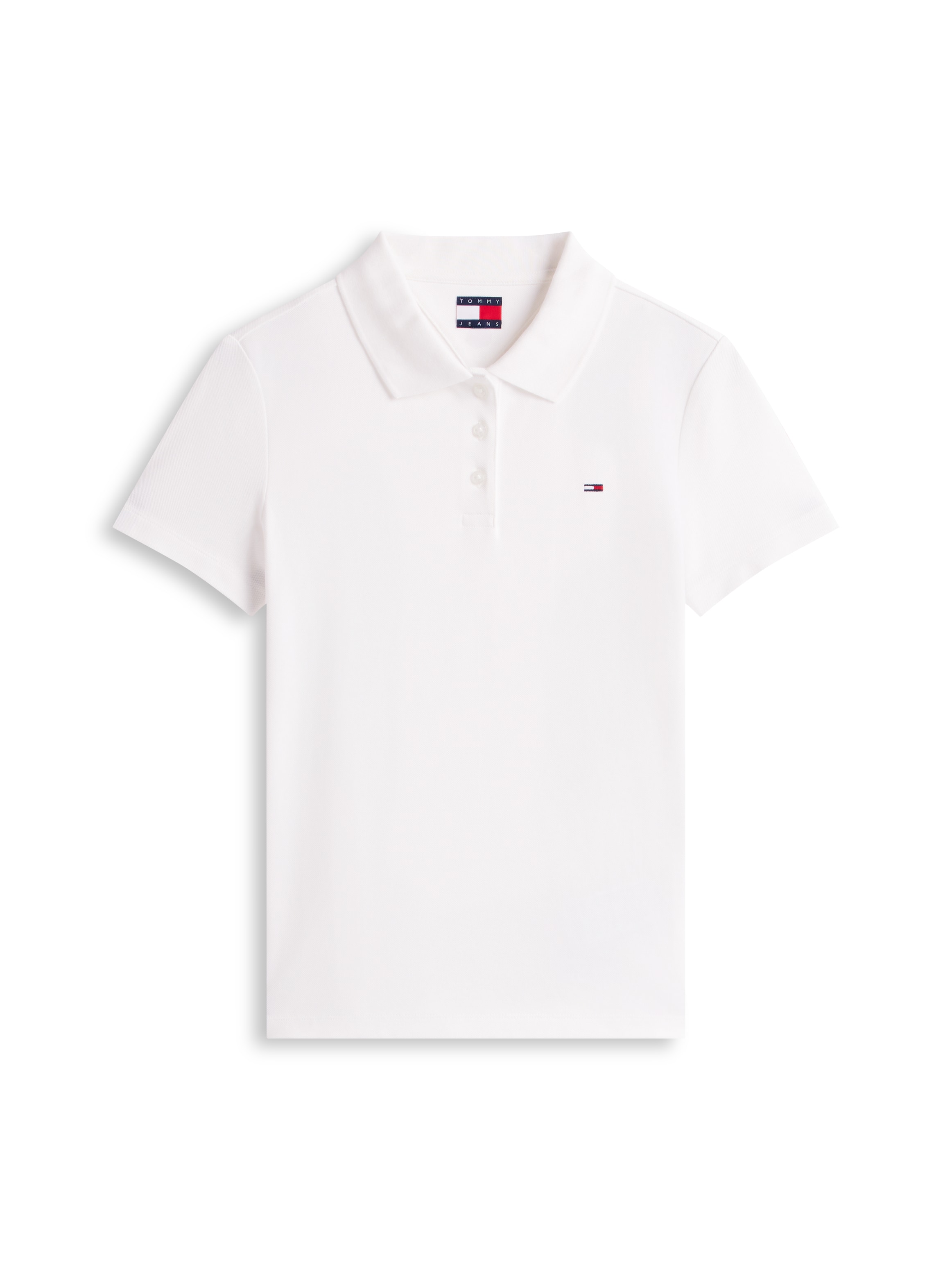 Tommy Jeans »TJW SLIM ESSENTIAL POLO SS« mit Logostickerei