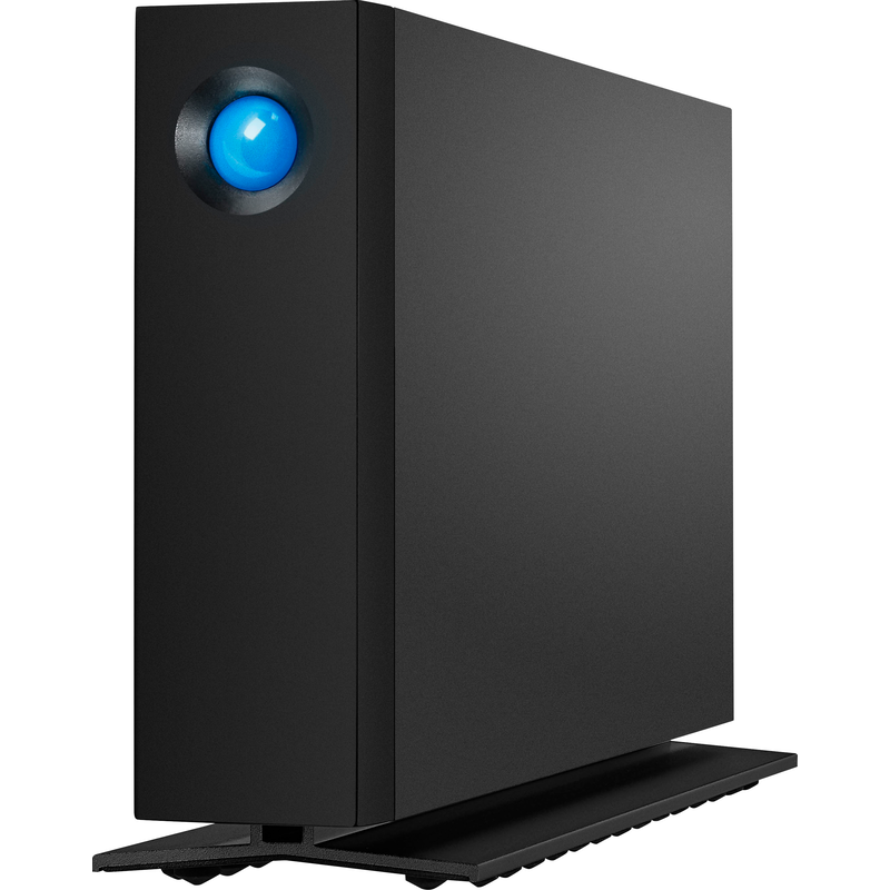 LACIE externe HDD-Festplatte »d2 Professional« 20 TB Anschluss USB-C schwarz Funktioniert mit iPad – Schließen Sie Ihr LaCie-Laufwerk per USBC an