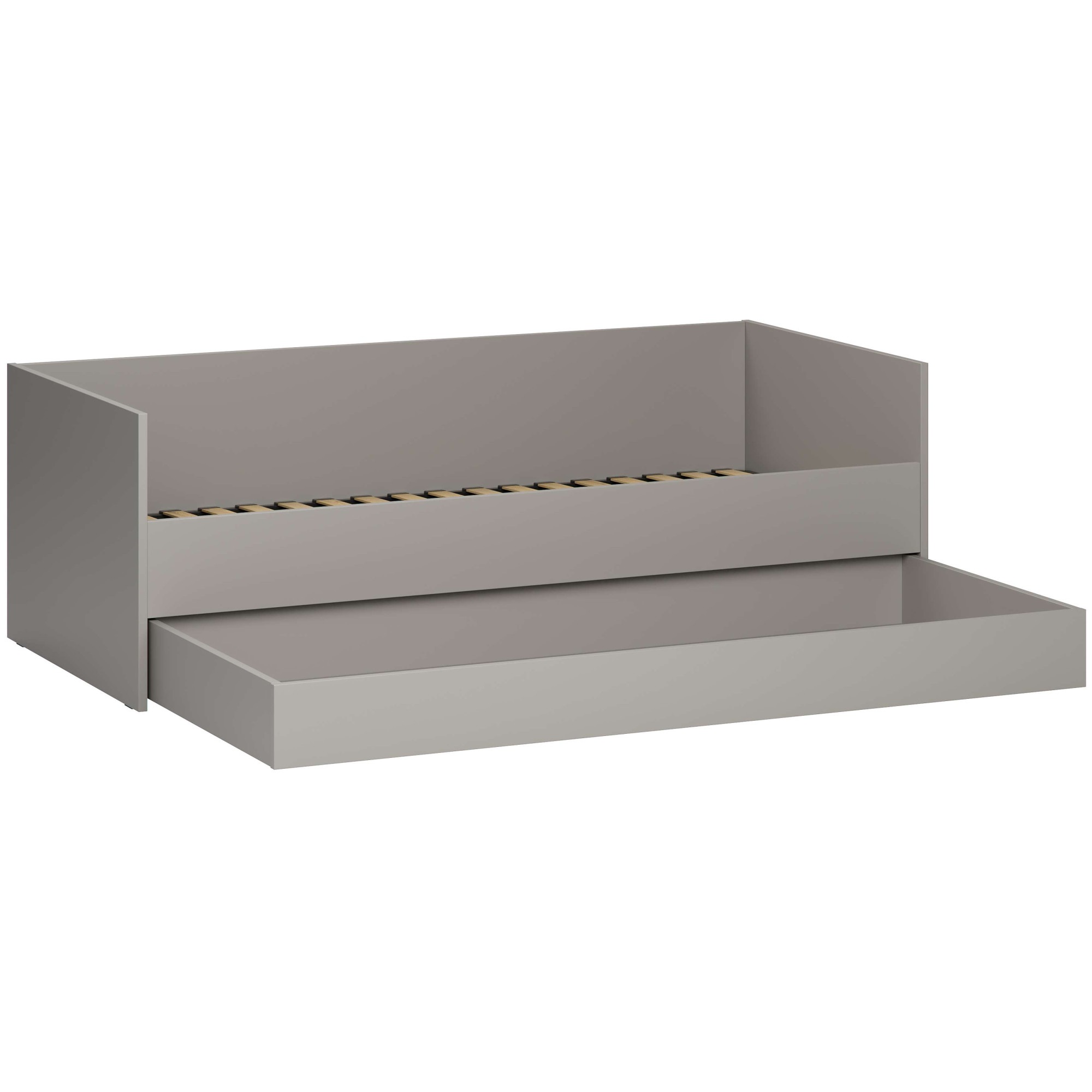 VOX Bett »SIMPLE Bettgestell mit Bettkasten und Zusatzbett, B/T/H: 95/205/68 cm«, ohne Matratze, in 3 Farben erhältlich