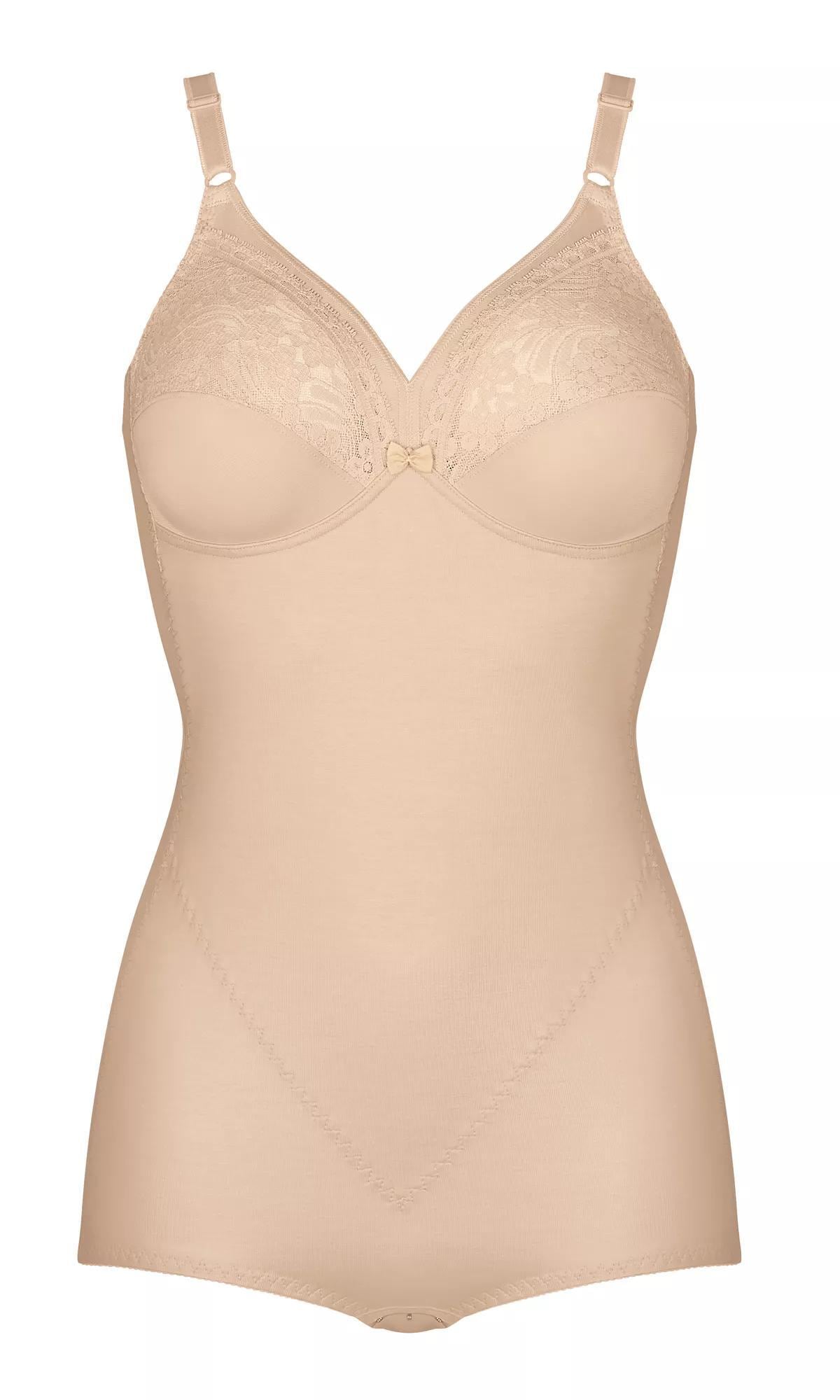 Triumph Miederbody »Formfit BS X« florale Spitze, runder Rückenausschnitt, tiefer V-Ausschnitt
