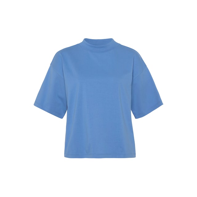 Oversize-Shirt, mit Online-Shop modisch breitem AJC kaufen im Rippen-Rundhalsausschnitt