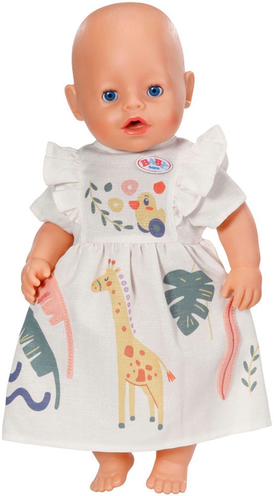 Baby Born Puppenkleidung »Kleid Giraffe, 43 cm«, mit Kleiderbügel