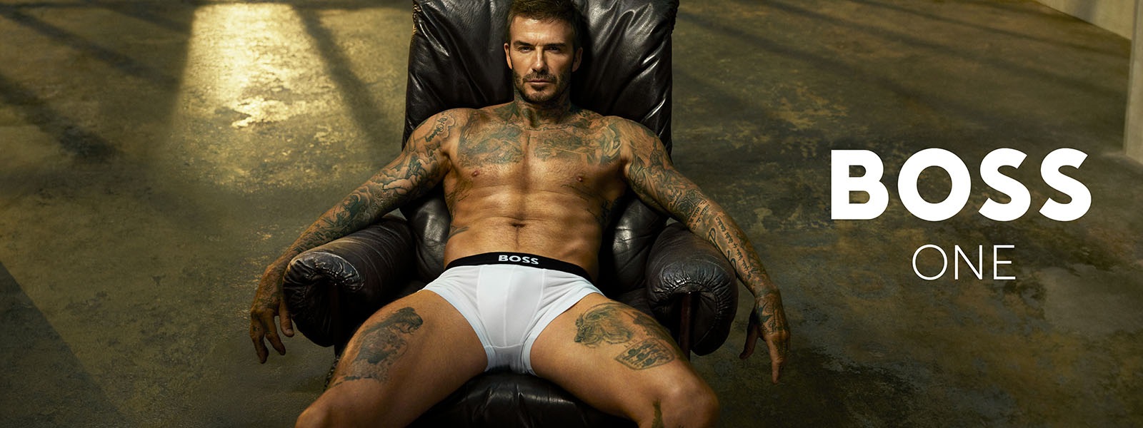 BOSS Trunk »3P Trunk BOSS ONE« mit unifarbenen Bund