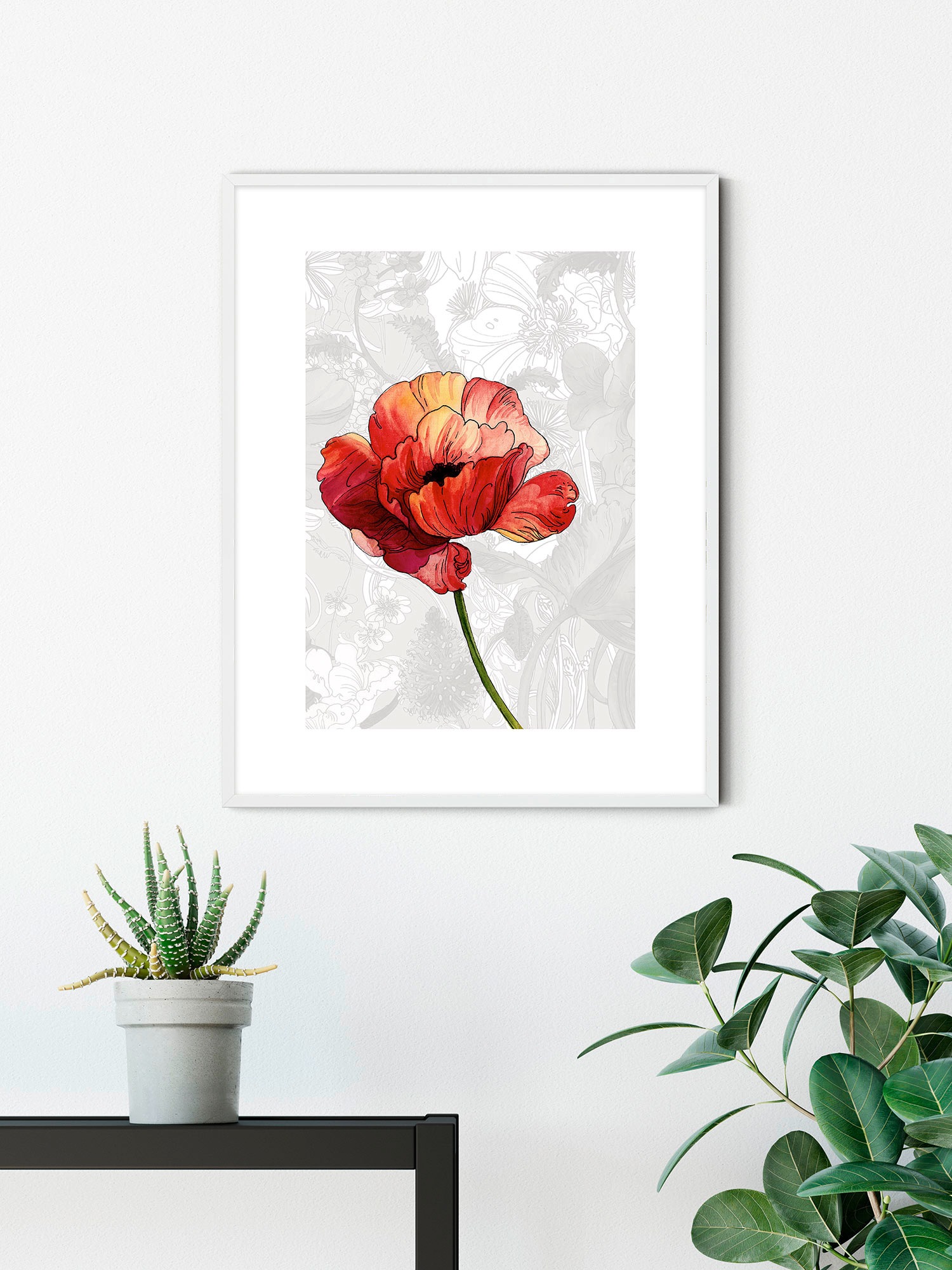 Komar Bild »Amora«, Natur, (1 St.), Wandbild zur Dekoration - ohne Rahmen
