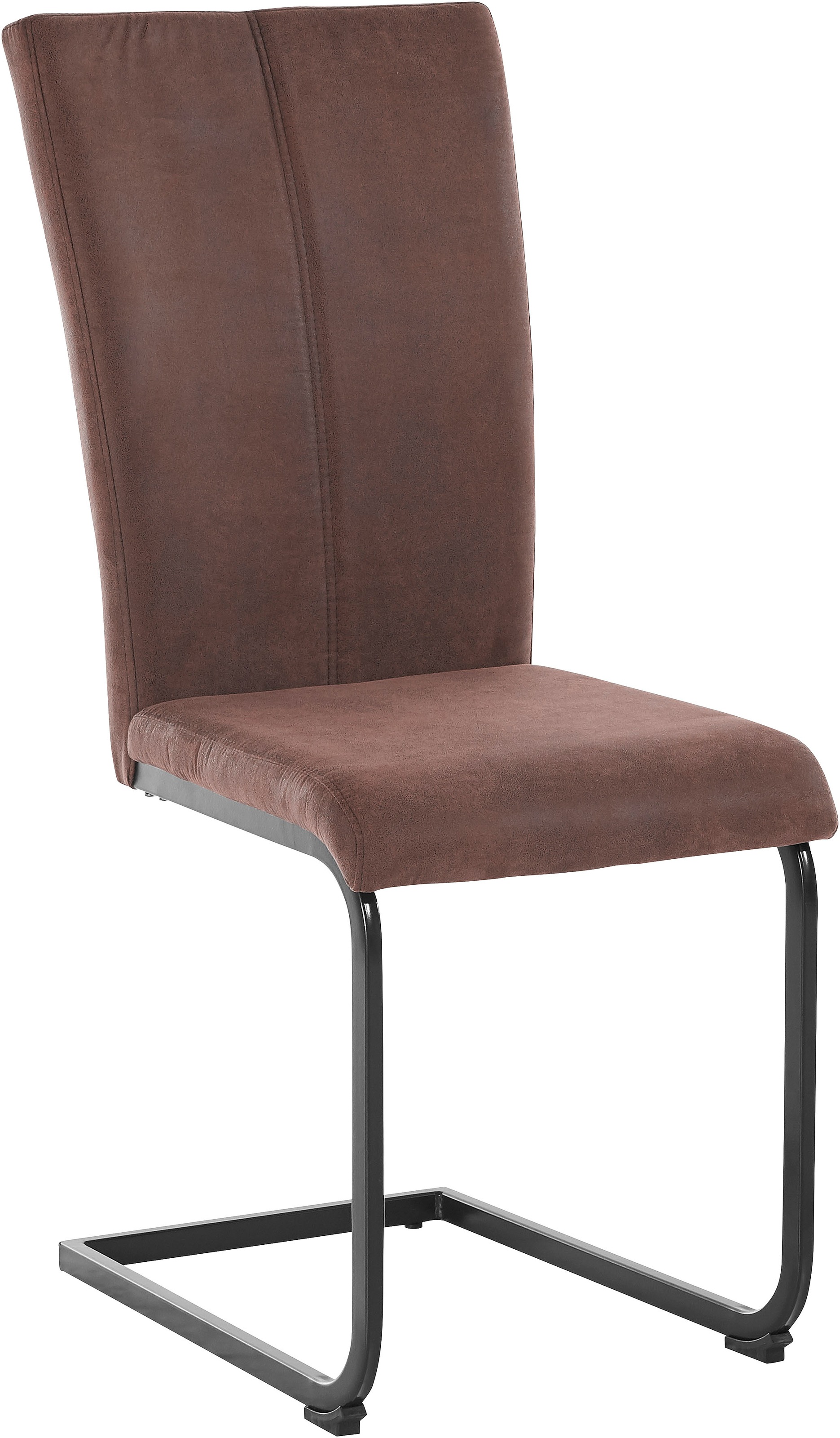 Home affaire Freischwinger »Oliver«, (Set), 2 St., Microfaser, Stuhl belastbar bis 120 Kg