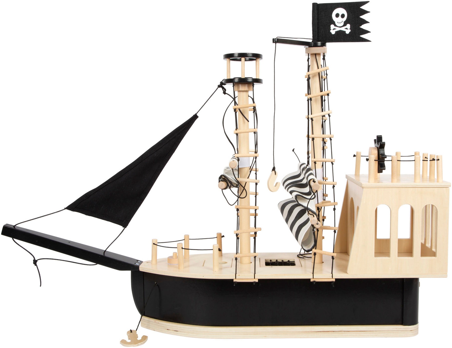 Small Foot Spielzeug-Schiff »Piratenschiff, aus Holz«