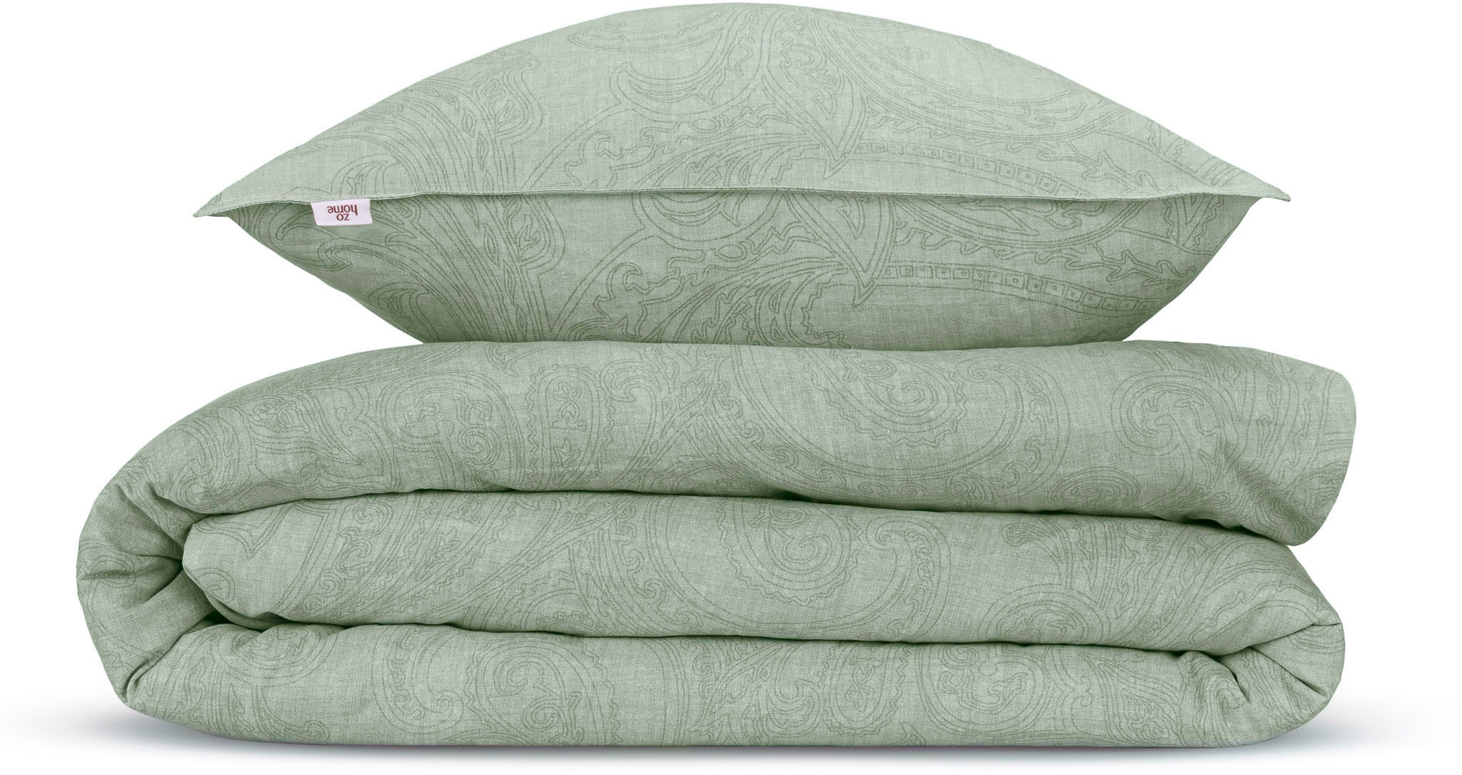 ZO HOME Bettwäsche »Paisley-di-Lino«, Bettwäsche aus 100% Baumwolle, hochwertiges Renforcé