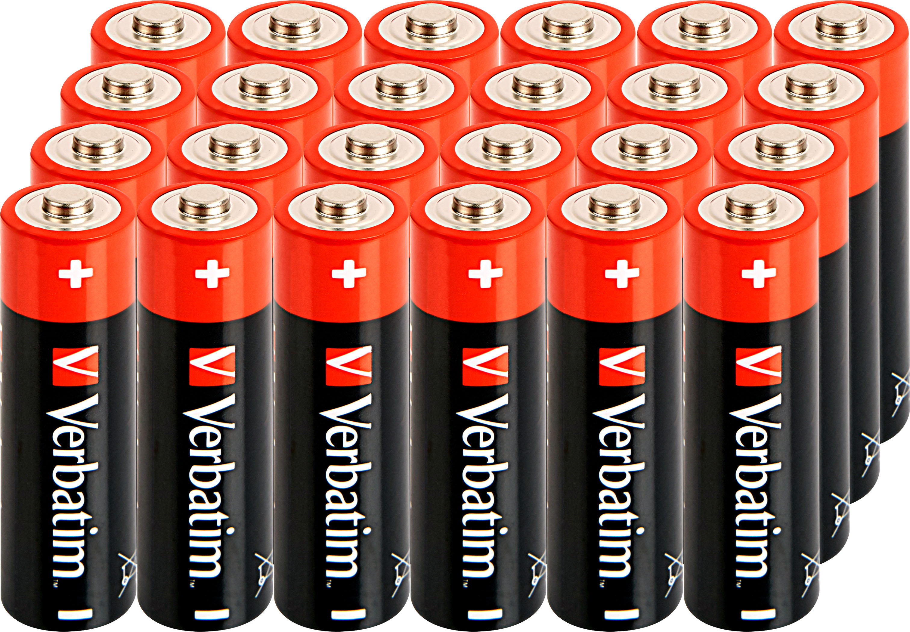 Batterie »24er Pack Alkaline, Mignon, AA, LR06, 1.5V, Retail Box«, (24 St.)