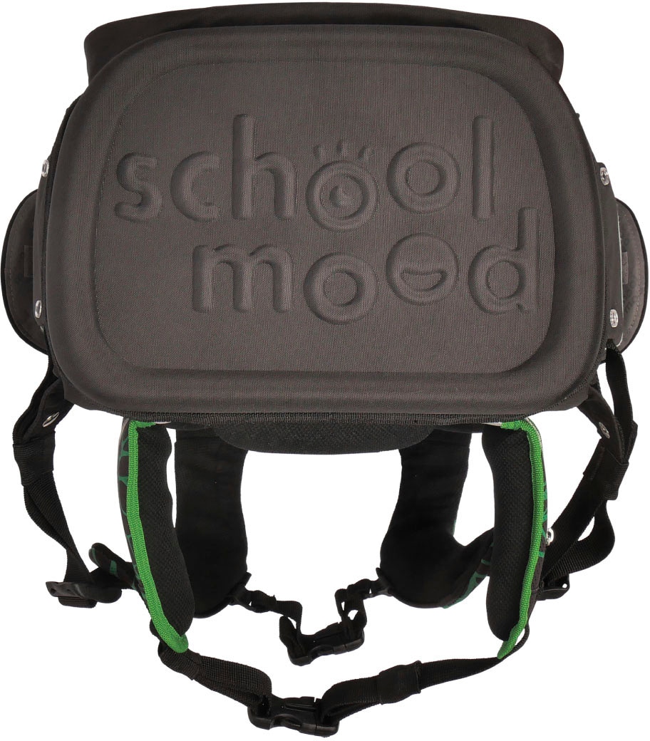 SCHOOL-MOOD® Schulranzen »Timeless, Linus (Panther)«, retroreflektierende Flächen, aus recyceltem Material