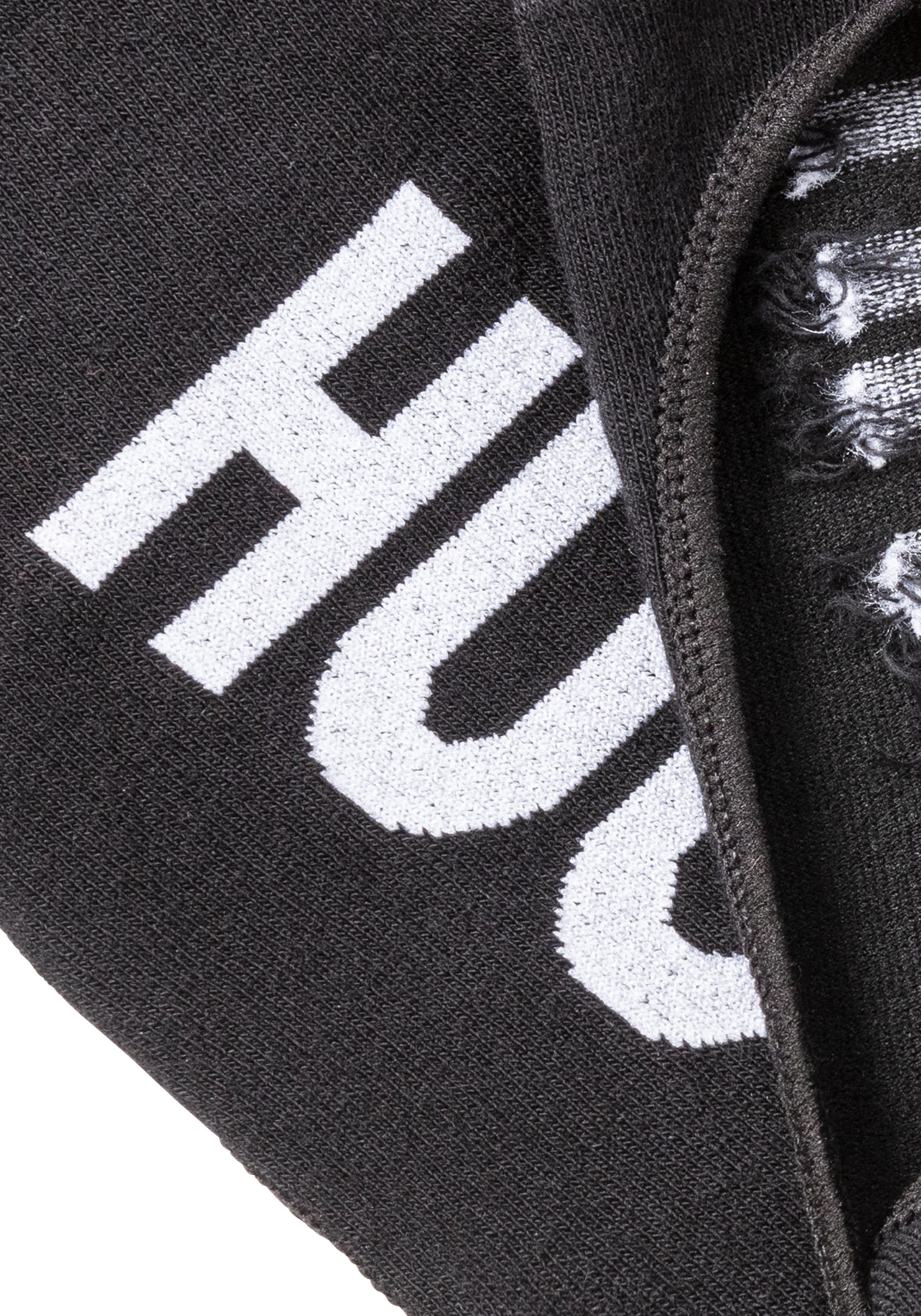 HUGO Underwear Sneakersocken »2P INVISIBLE W«, (Packung, 2 Paar, 2er), mit HUGO Logoschriftzug unter der Sohle