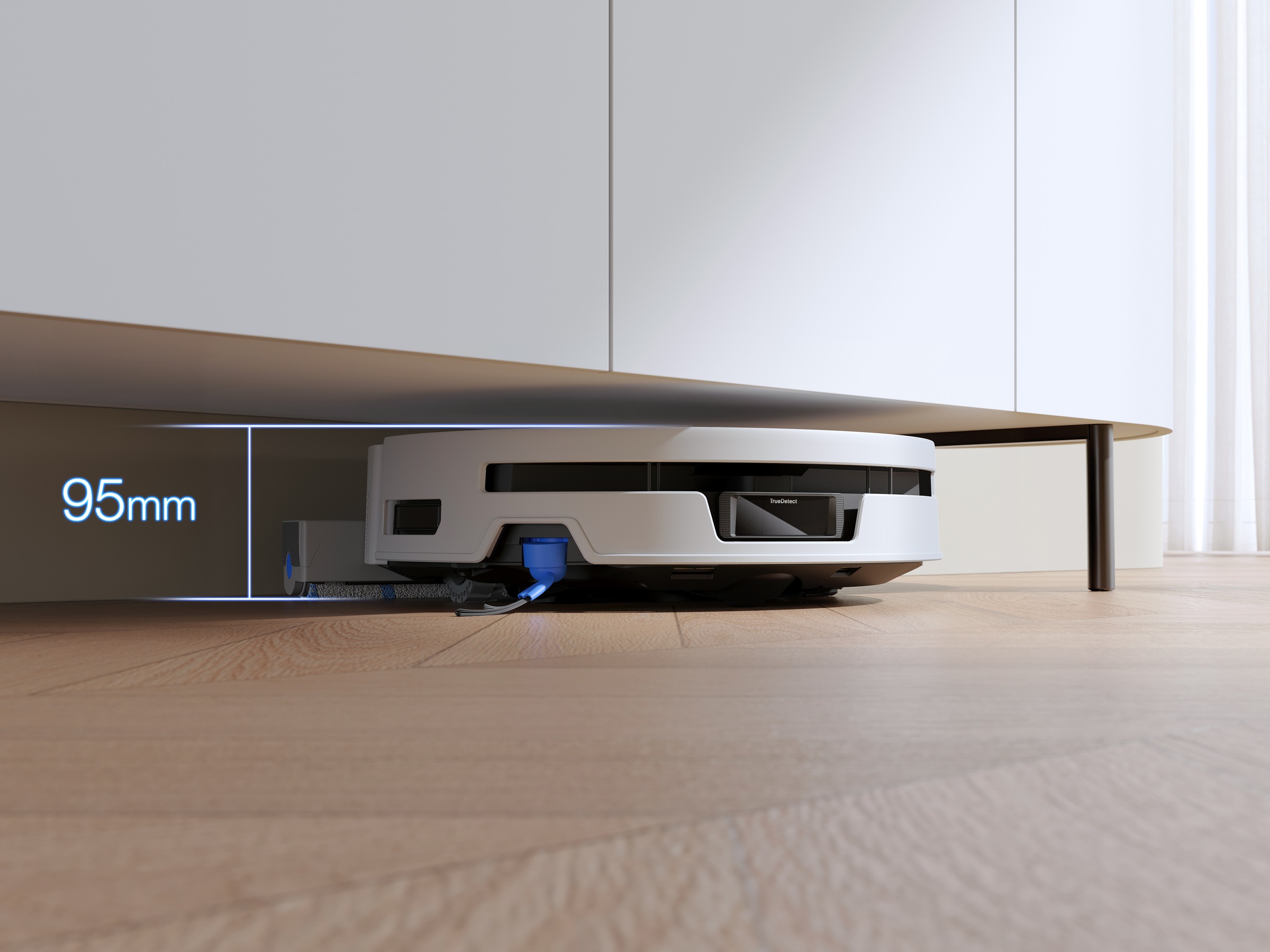 ECOVACS Nass-Trocken-Saugroboter »DEEBOT T90 MAX PRO« 40.000 Pa + 16,45L/s Luftstrom, Wischwalze, All-in-One Station